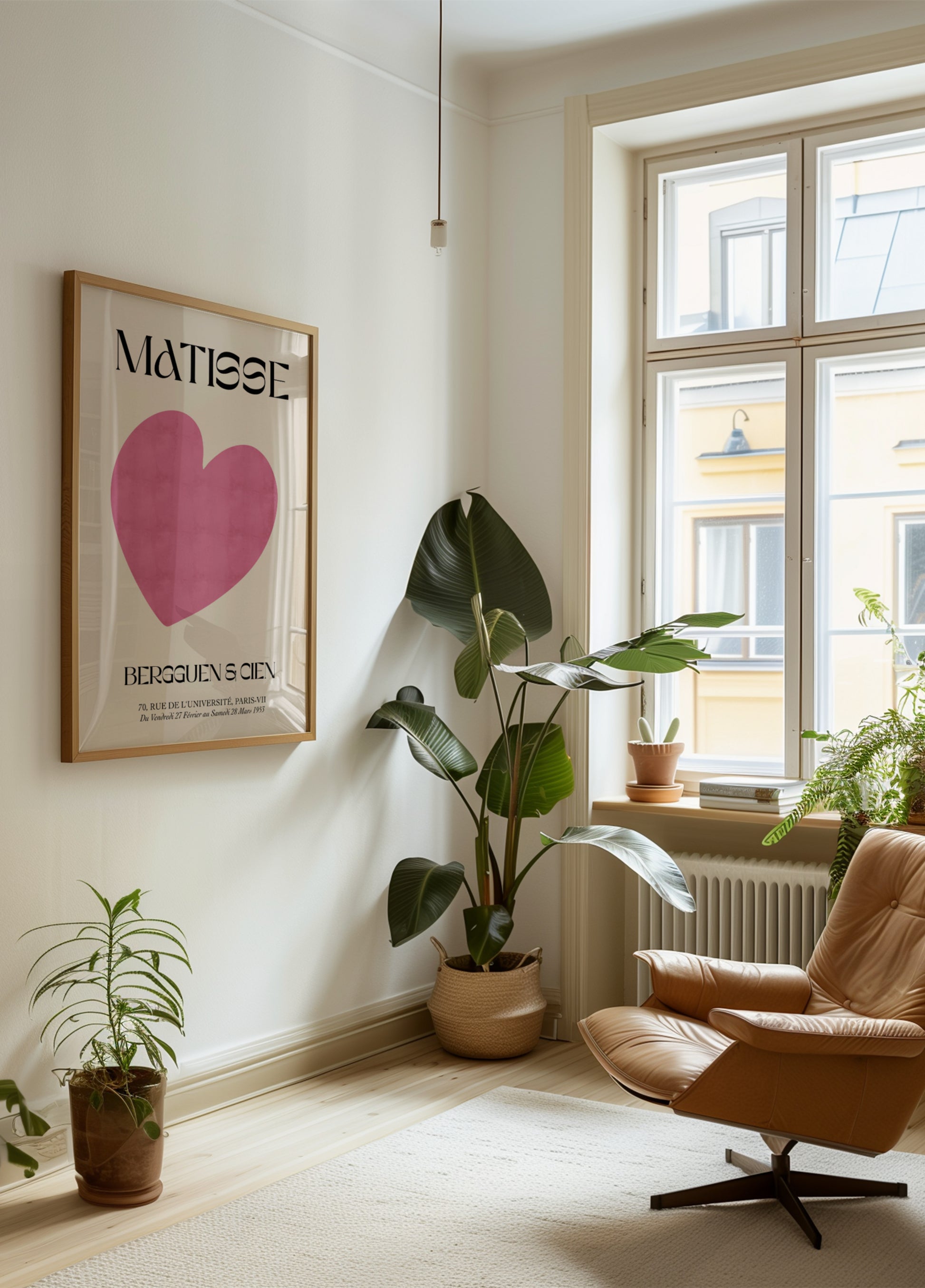Cuore rosa minimo