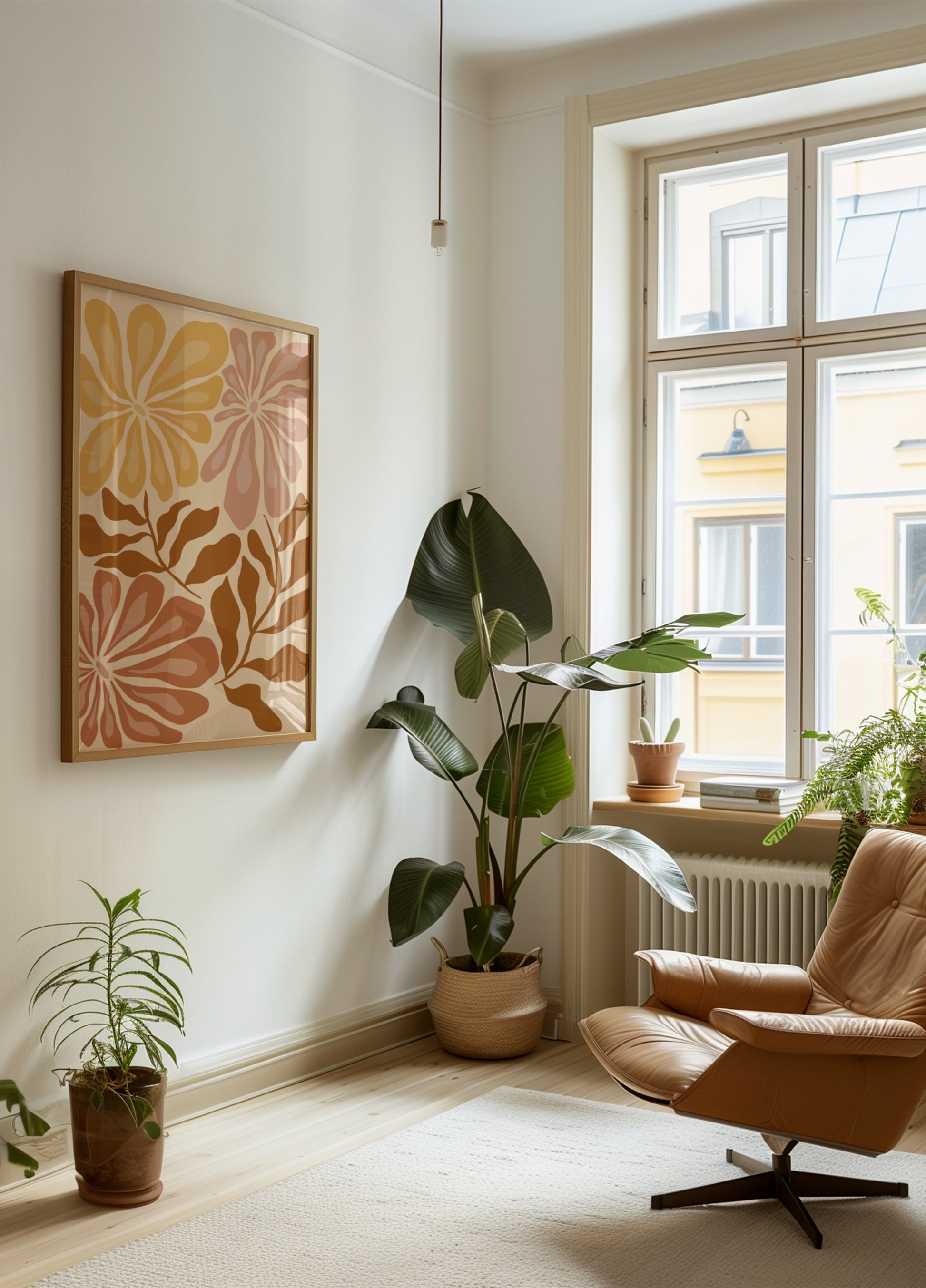 Boho, toni floreali della terra