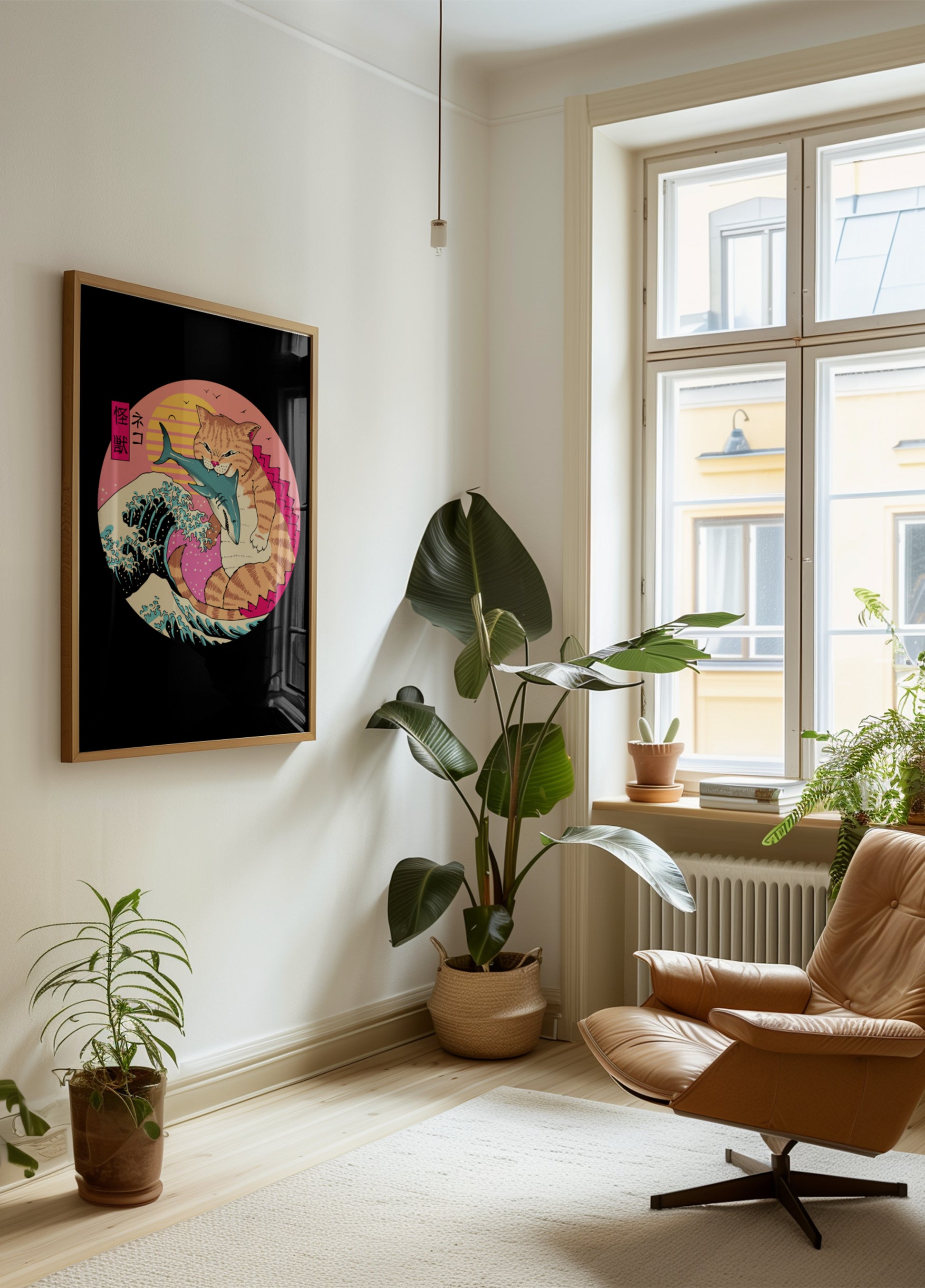 Neko Wave Kaiju Di Vincent Trinidad Arte