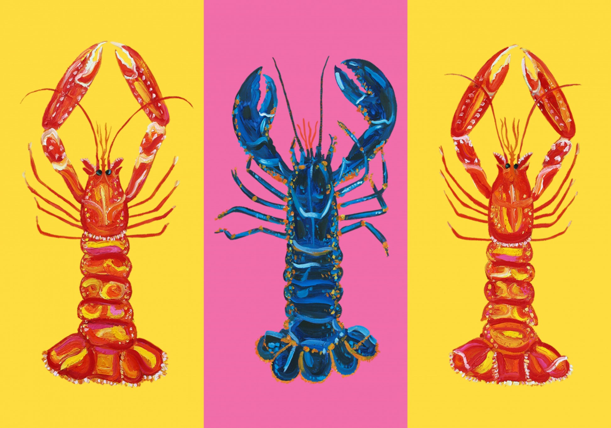 Scampi Di Aragosta Pop Art 2