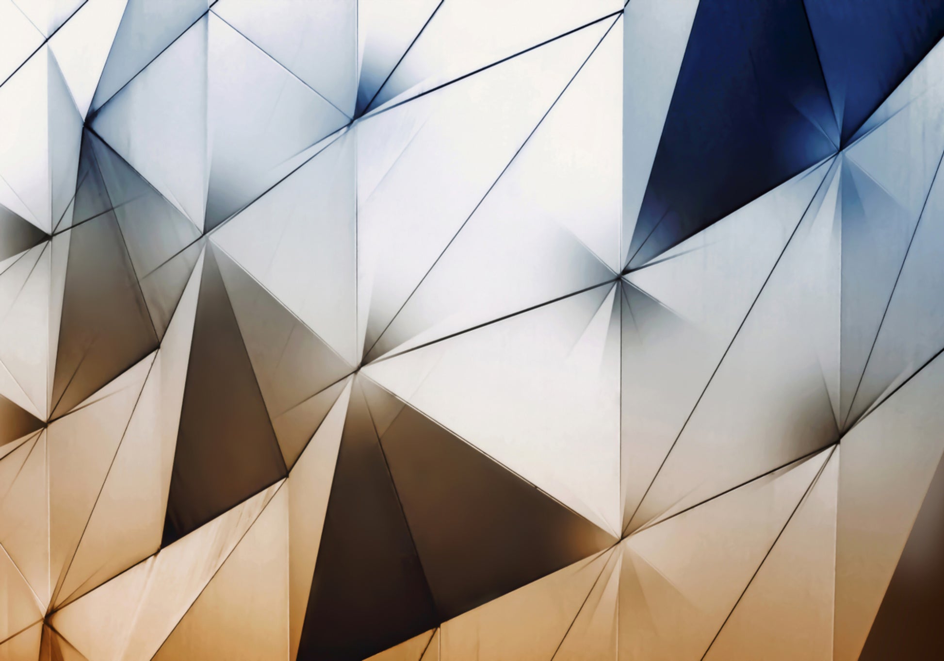 Facciata triangolare dinamica