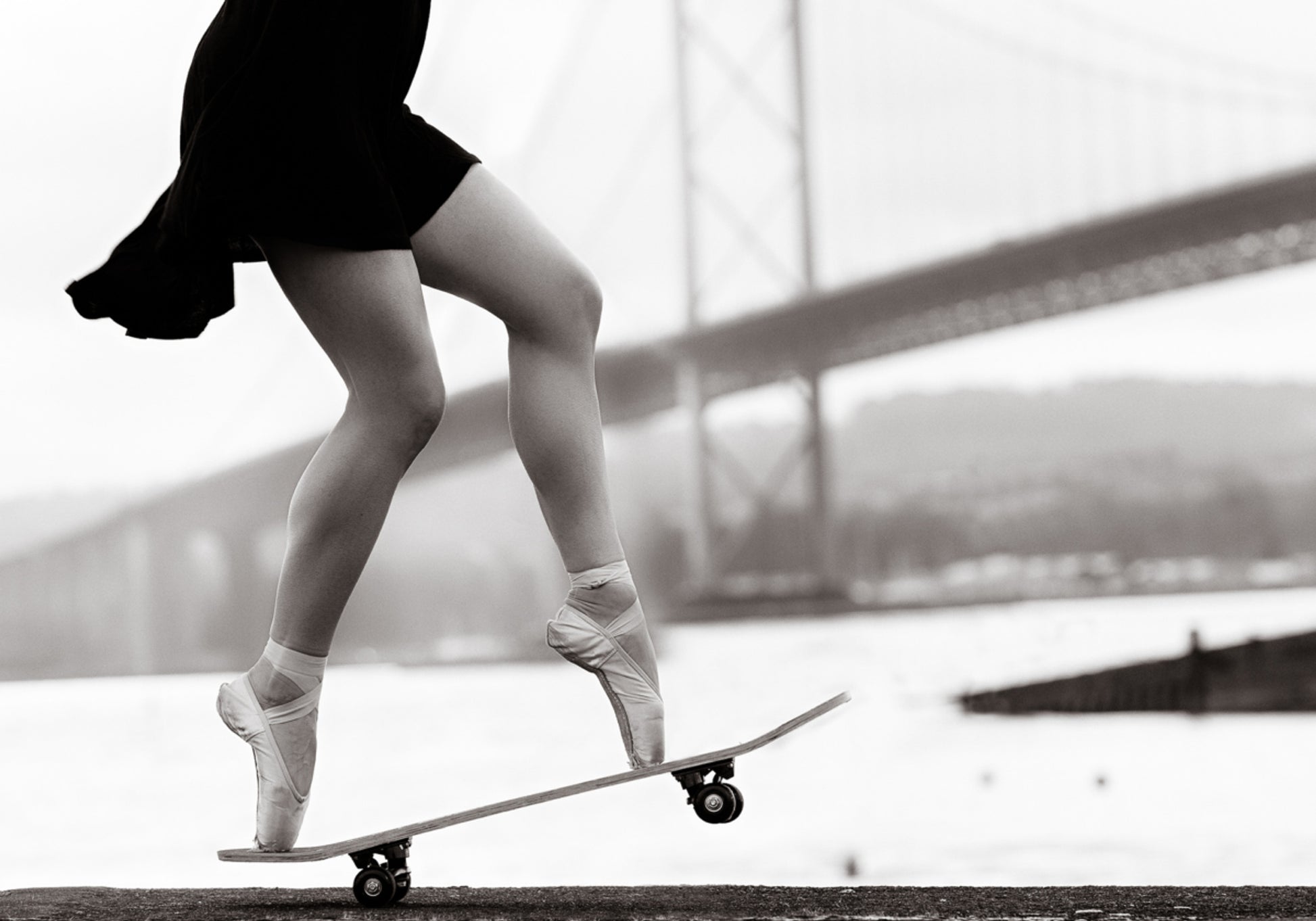 Ponte del pattinatore di balletto