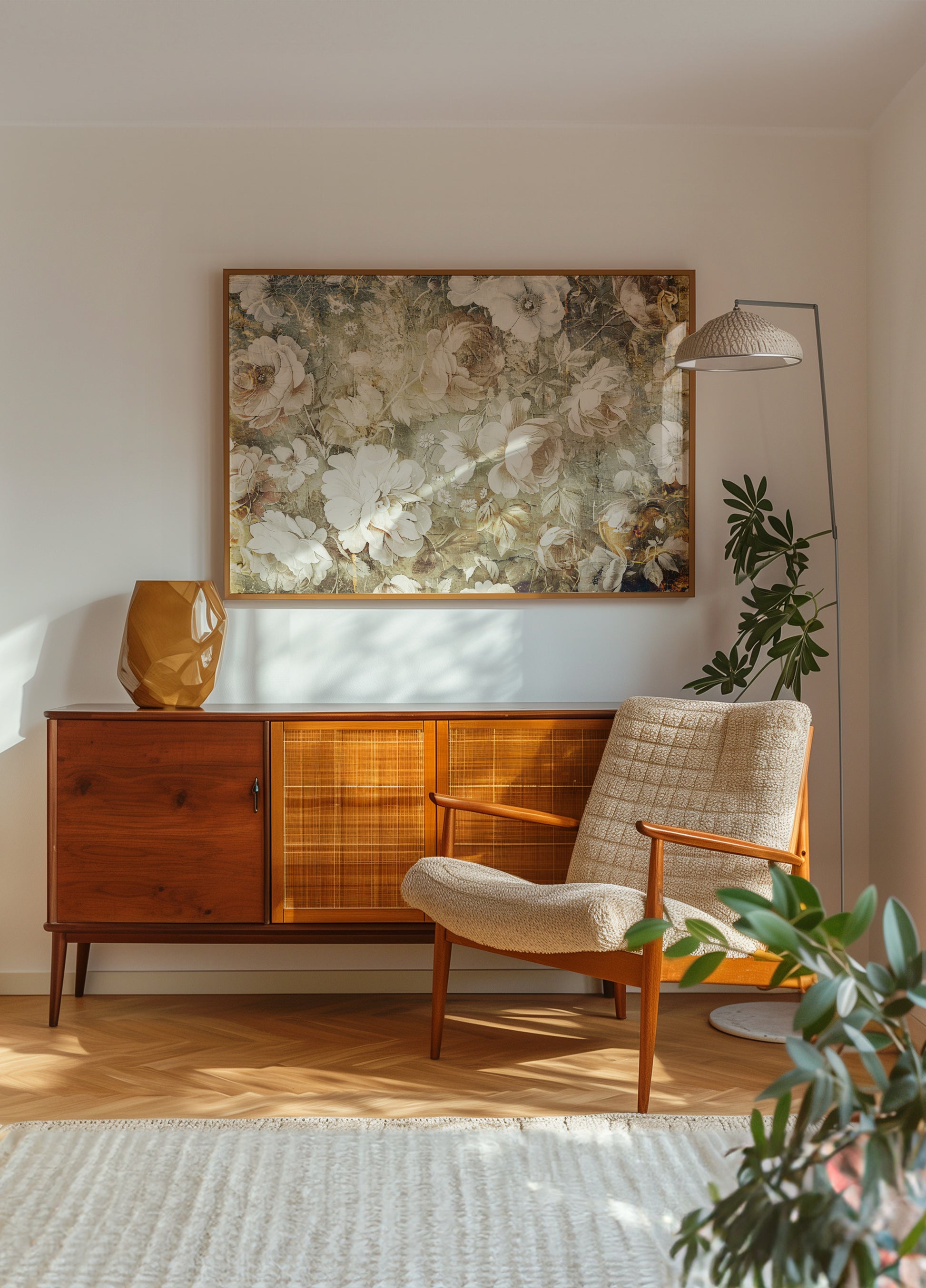 Eleganza floreale vintage