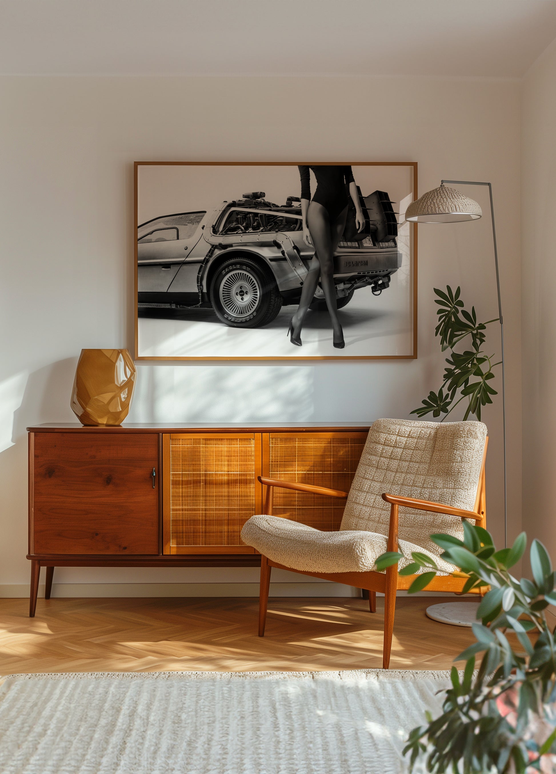 Elegante macchina del tempo