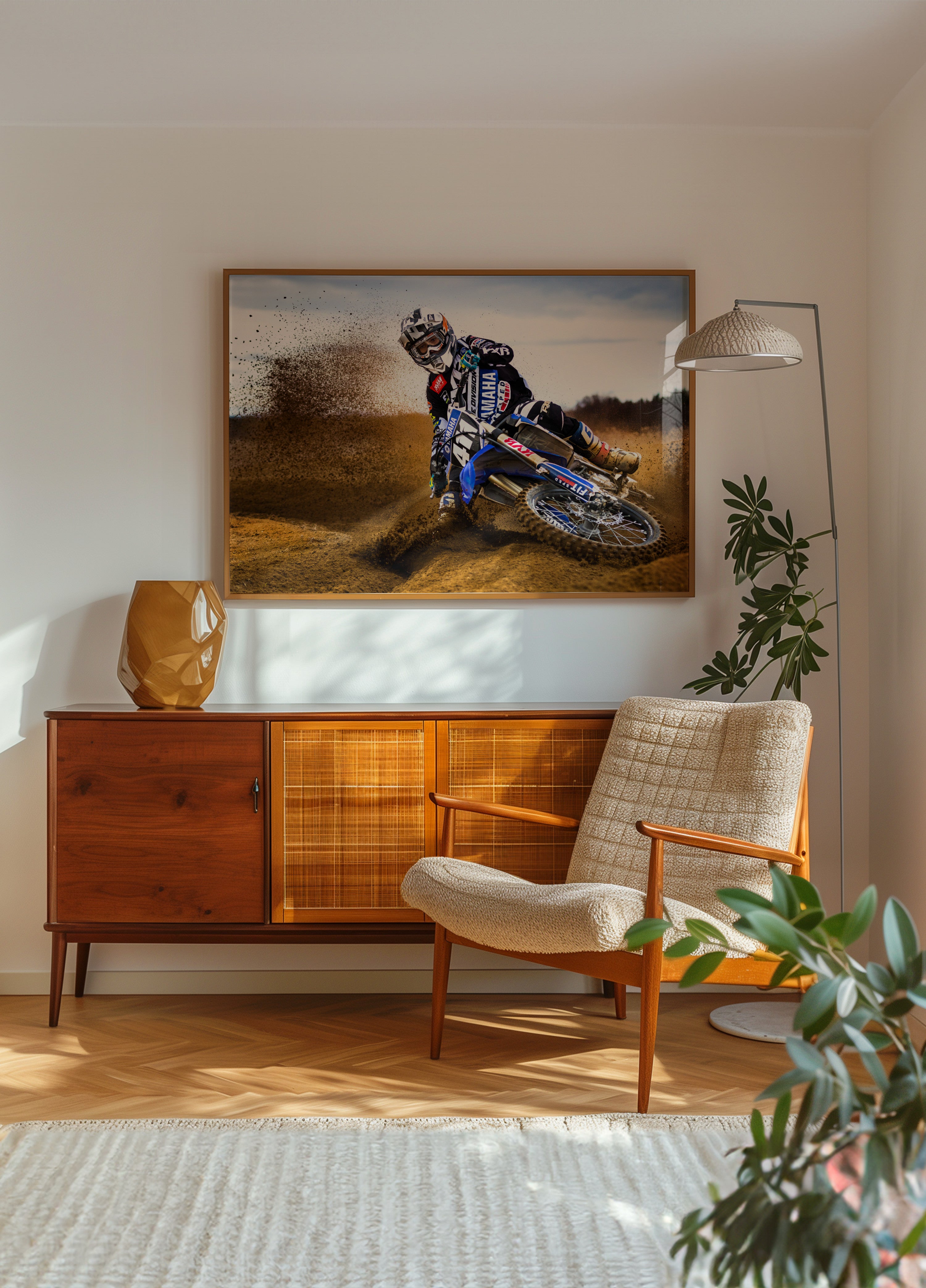 Emozione sterrata del motocross