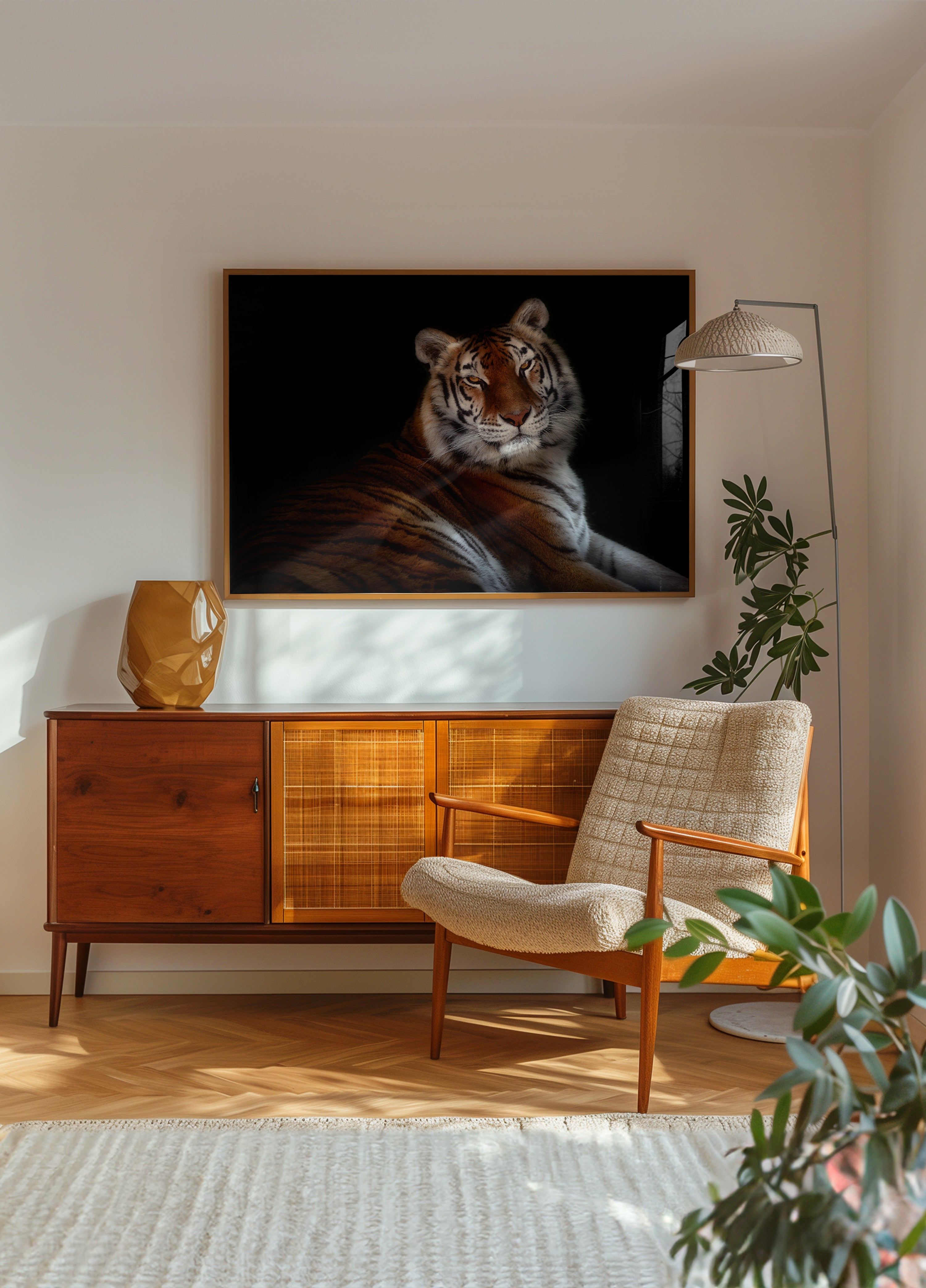 Sguardo maestoso della tigre