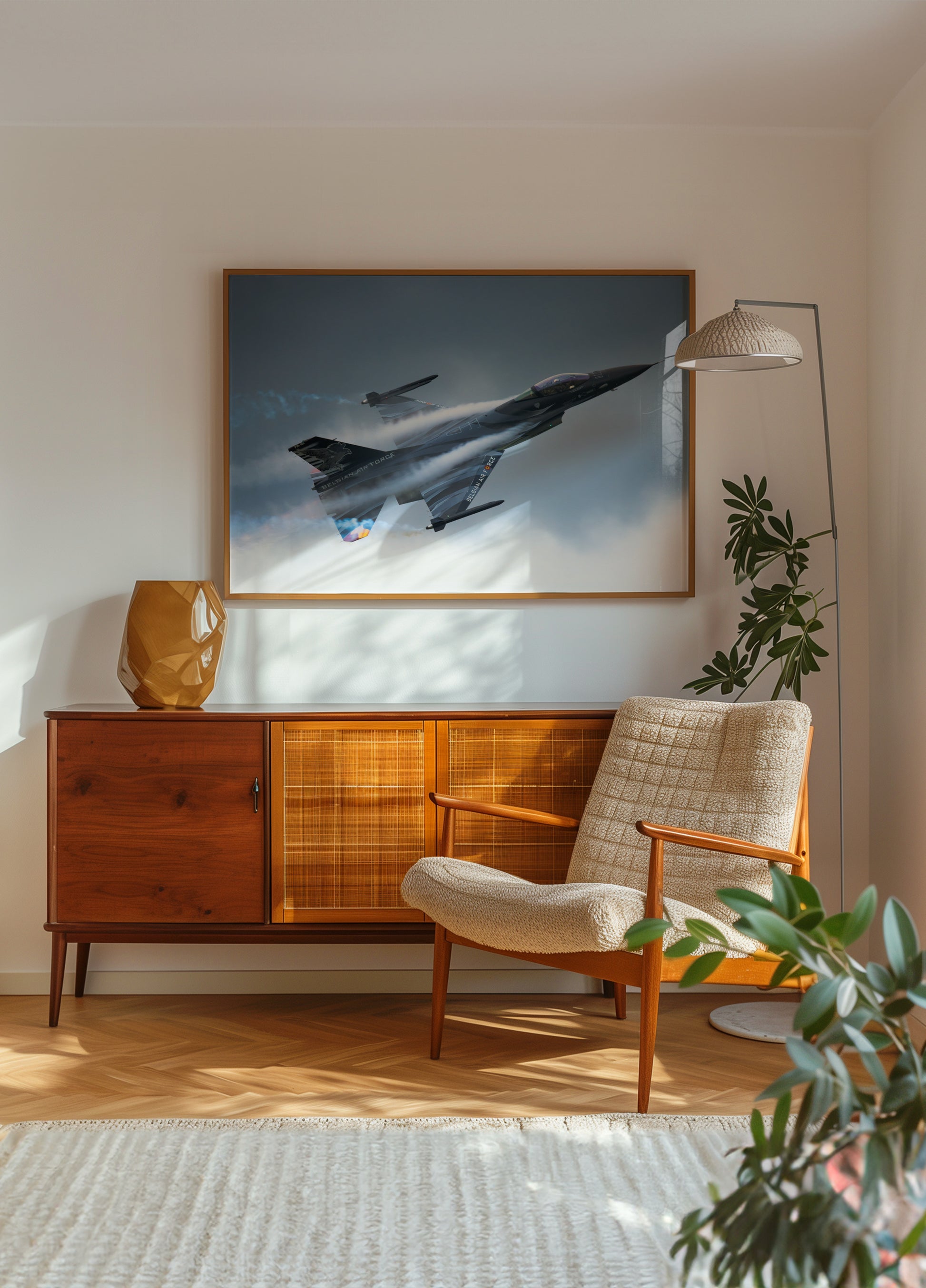 Scie di vapore dei jet da combattimento