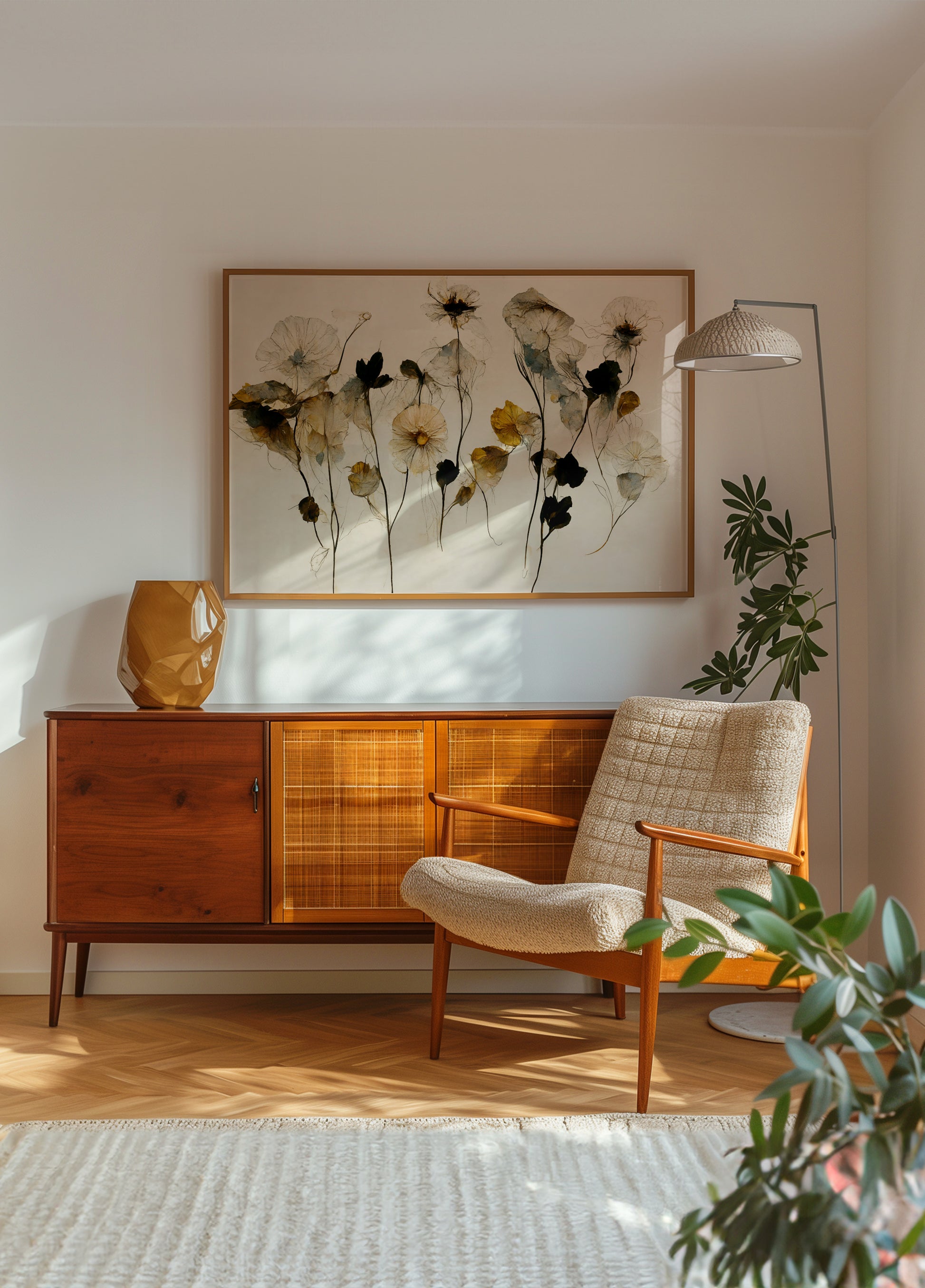 Bellissimi fiori secchi