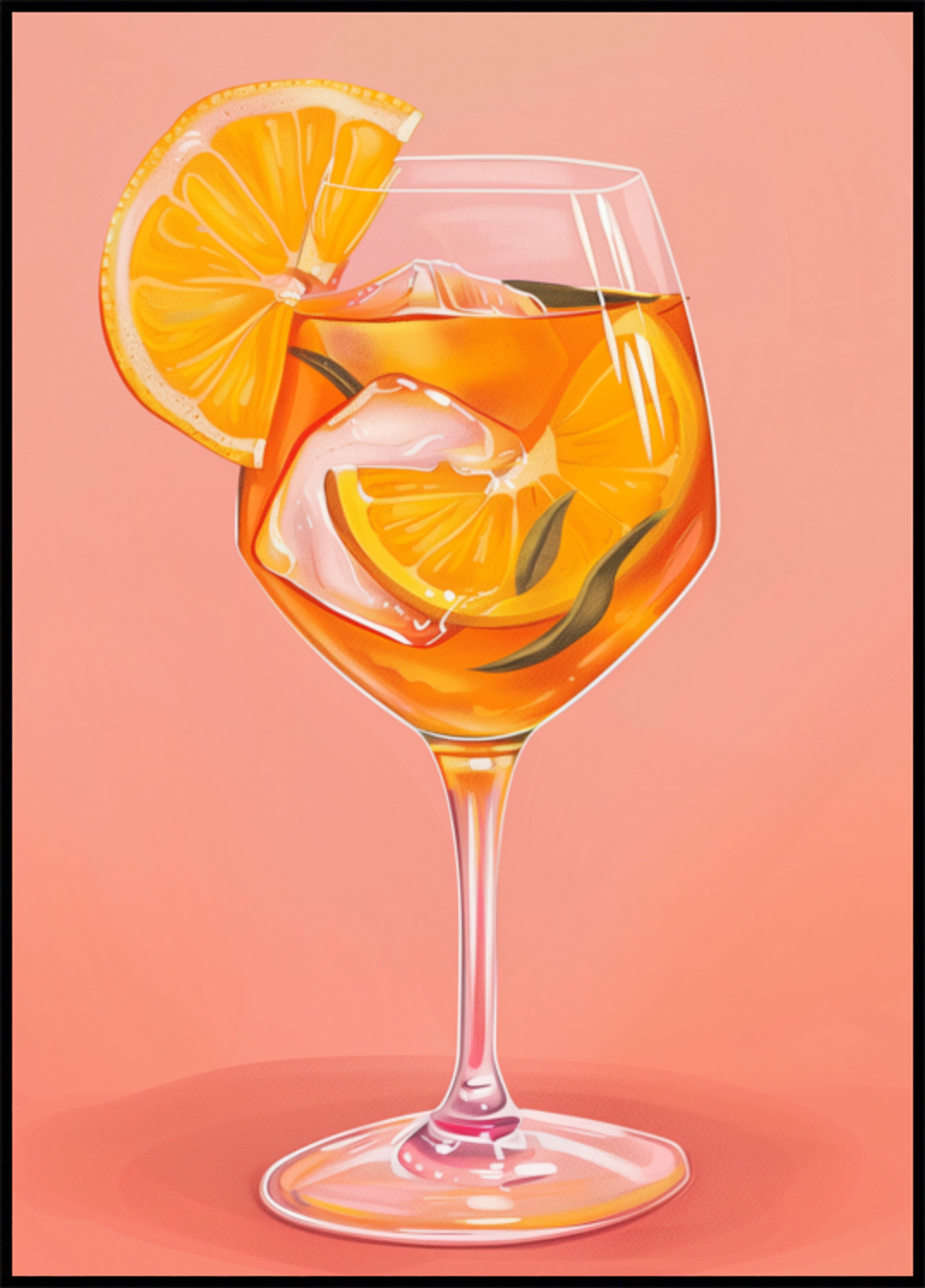Spritz estivo all'arancia