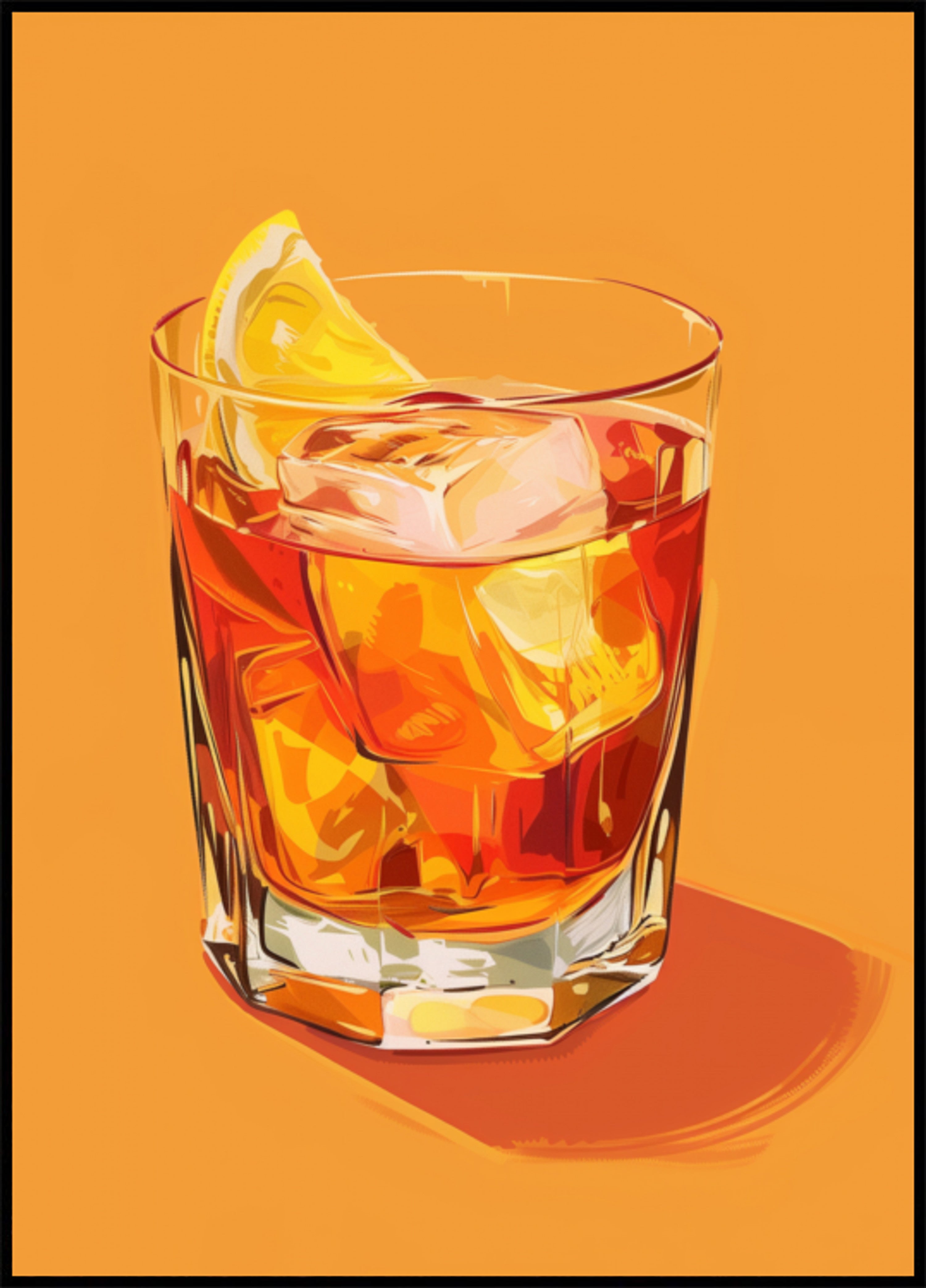 Cocktail rinfrescante all'arancia