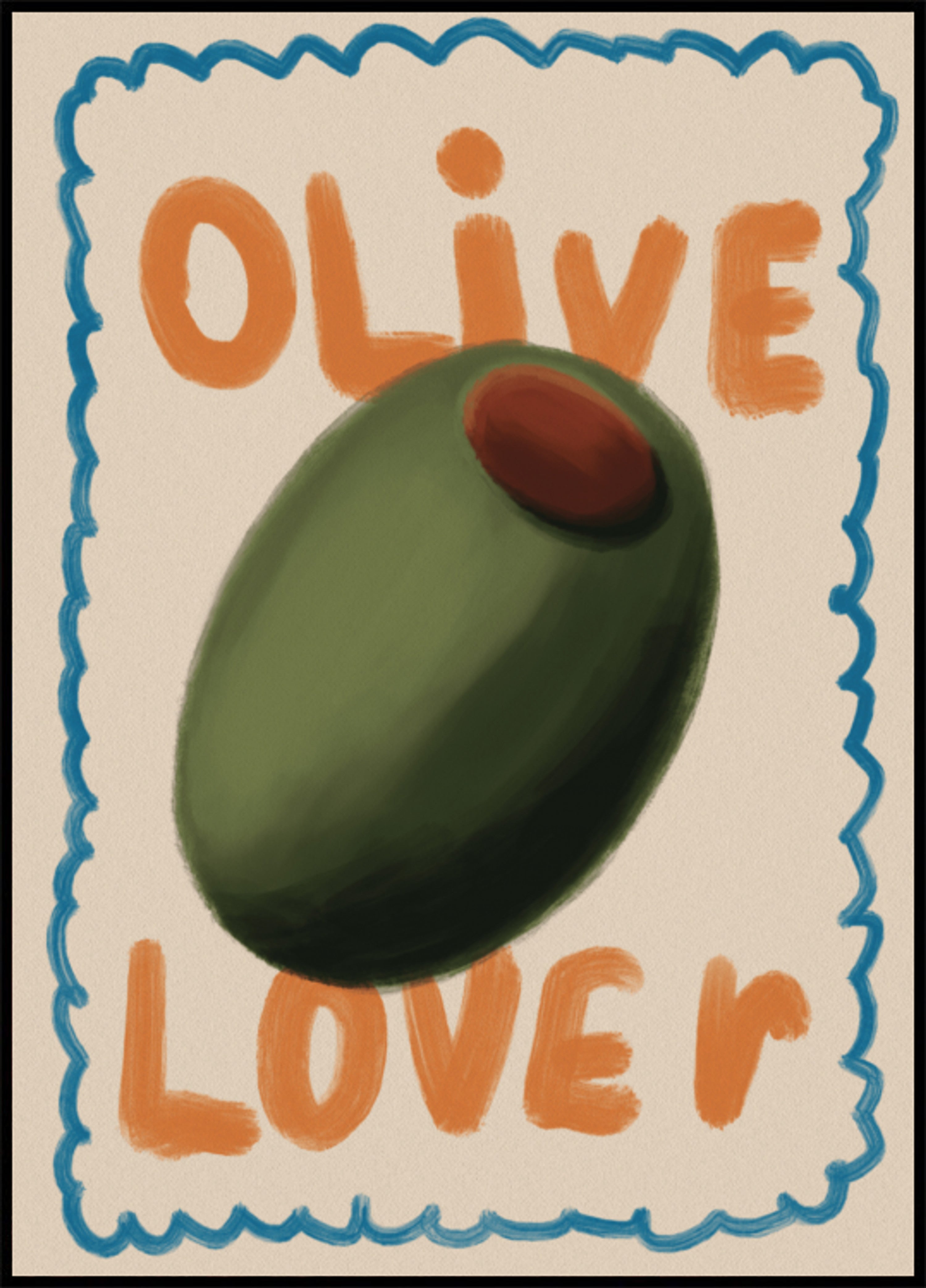 Amante dell'oliva verde