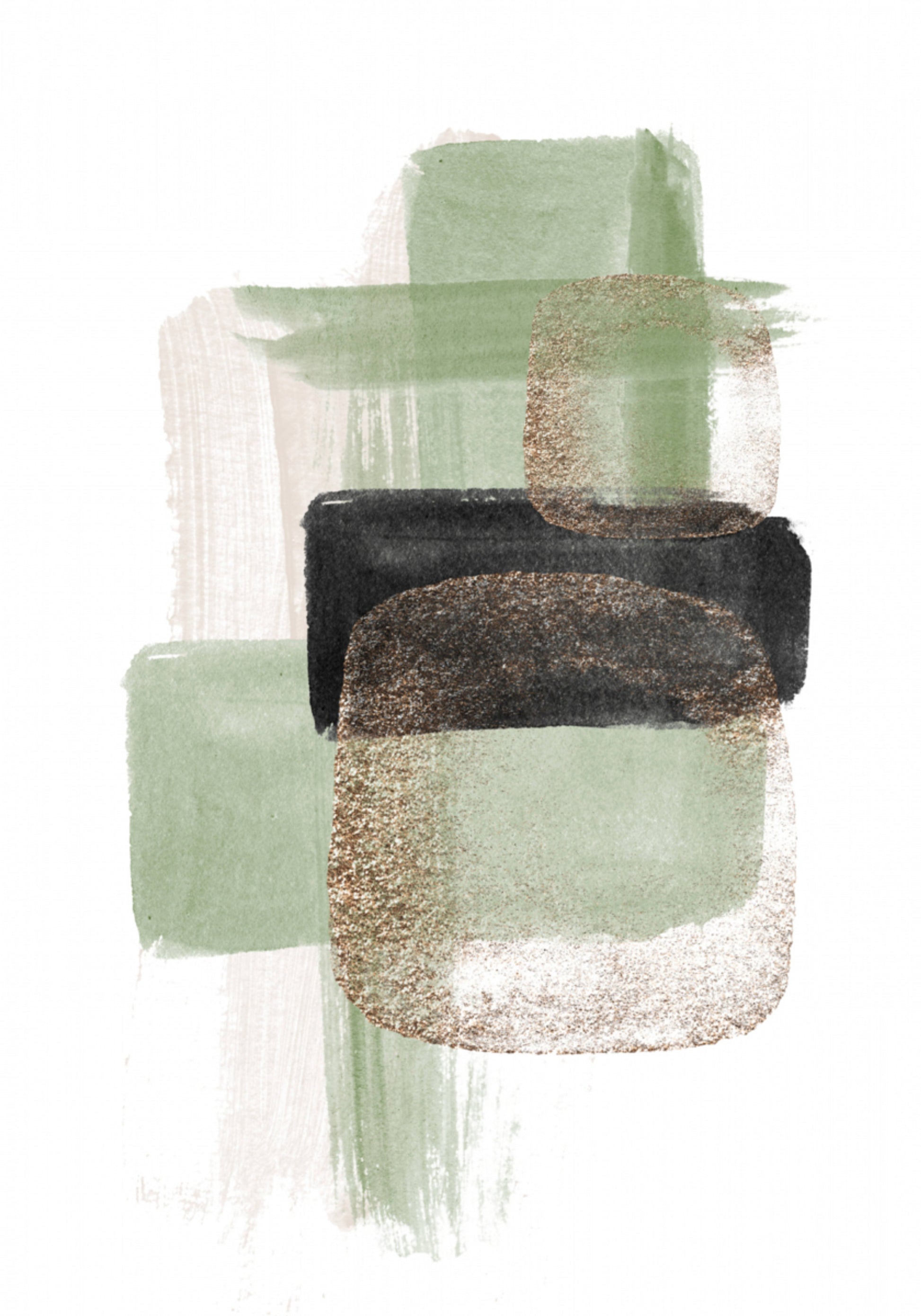 Forme moderne in oro salvia