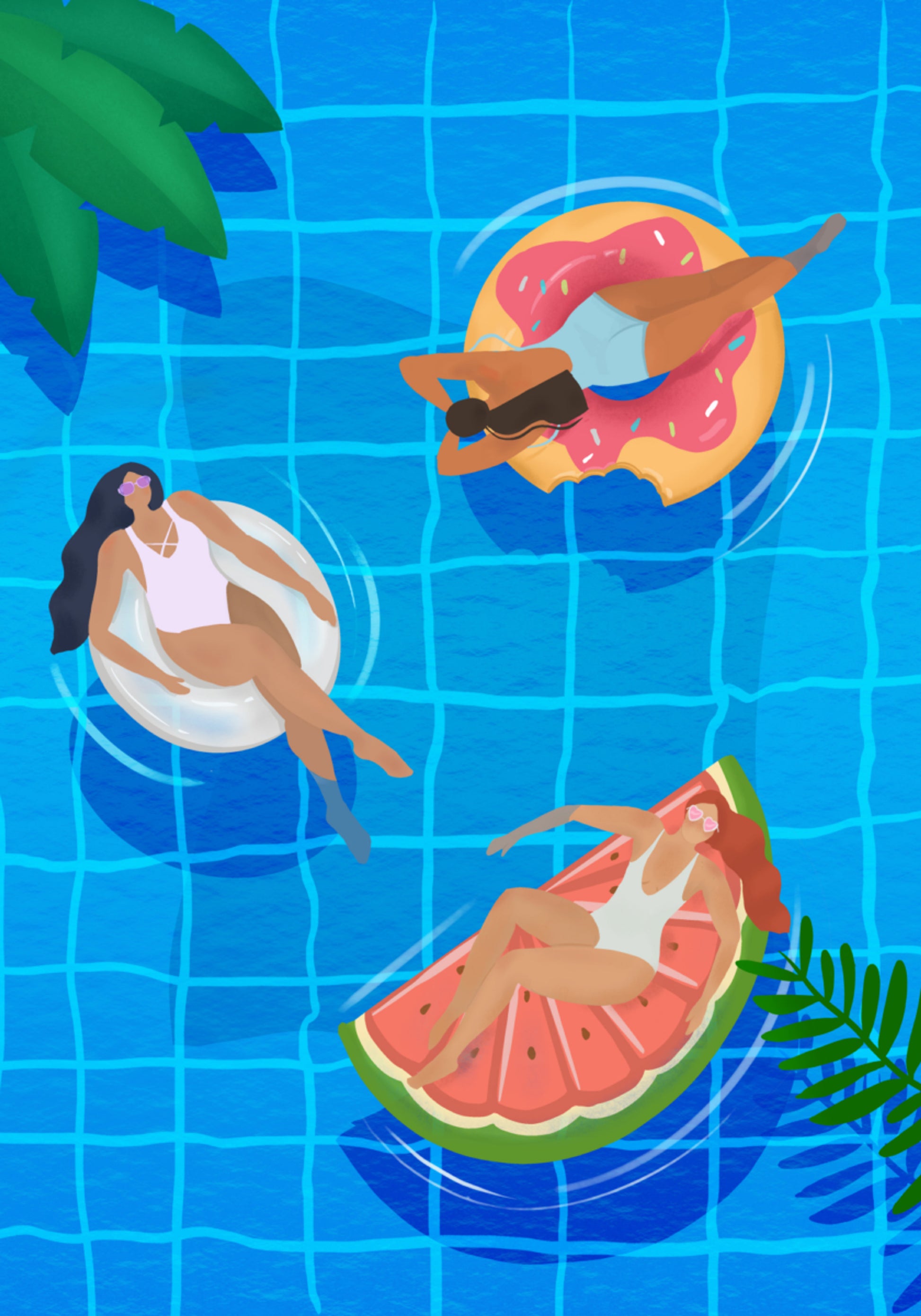 Signore della piscina