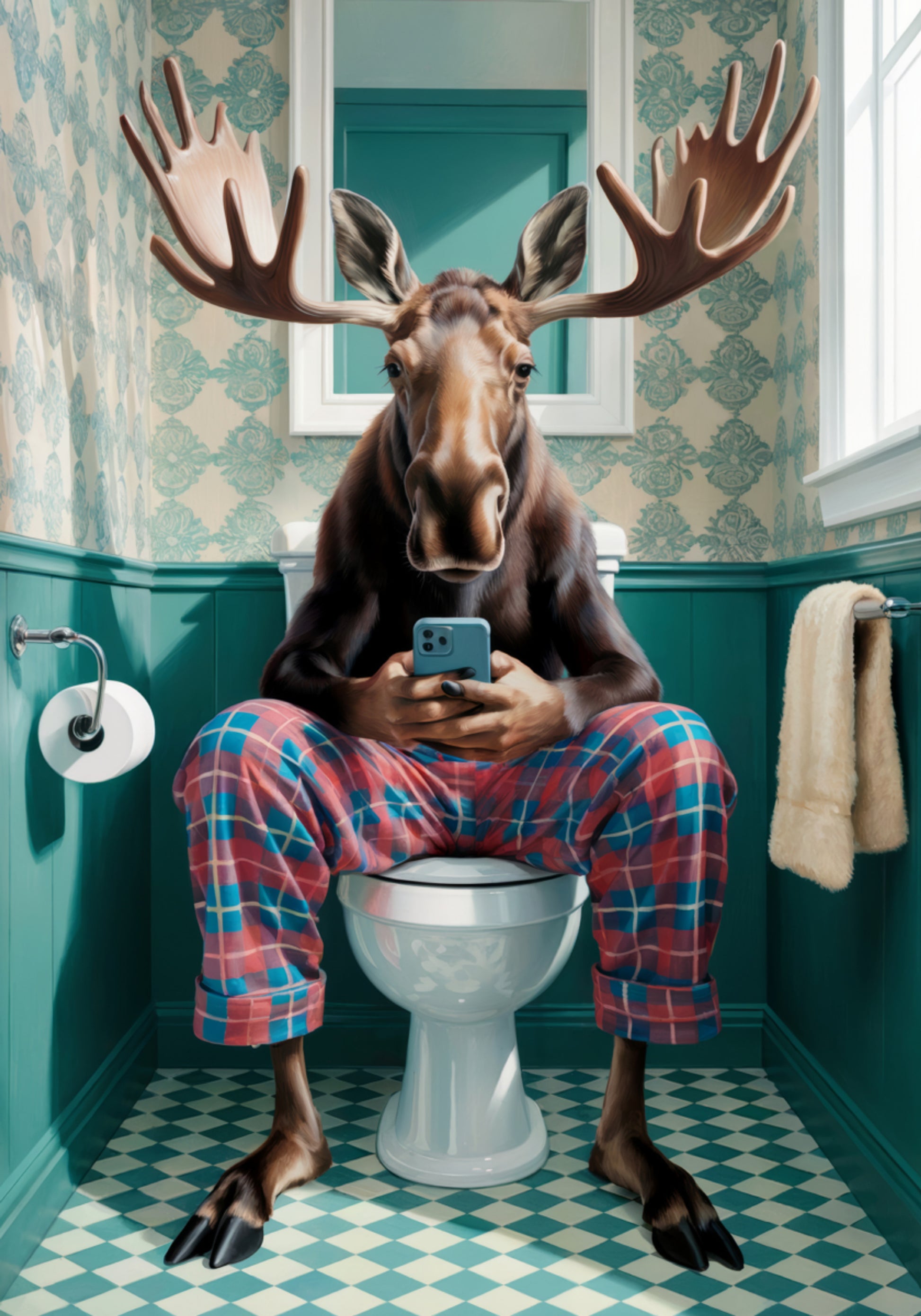 Pigiama Alce Bagno