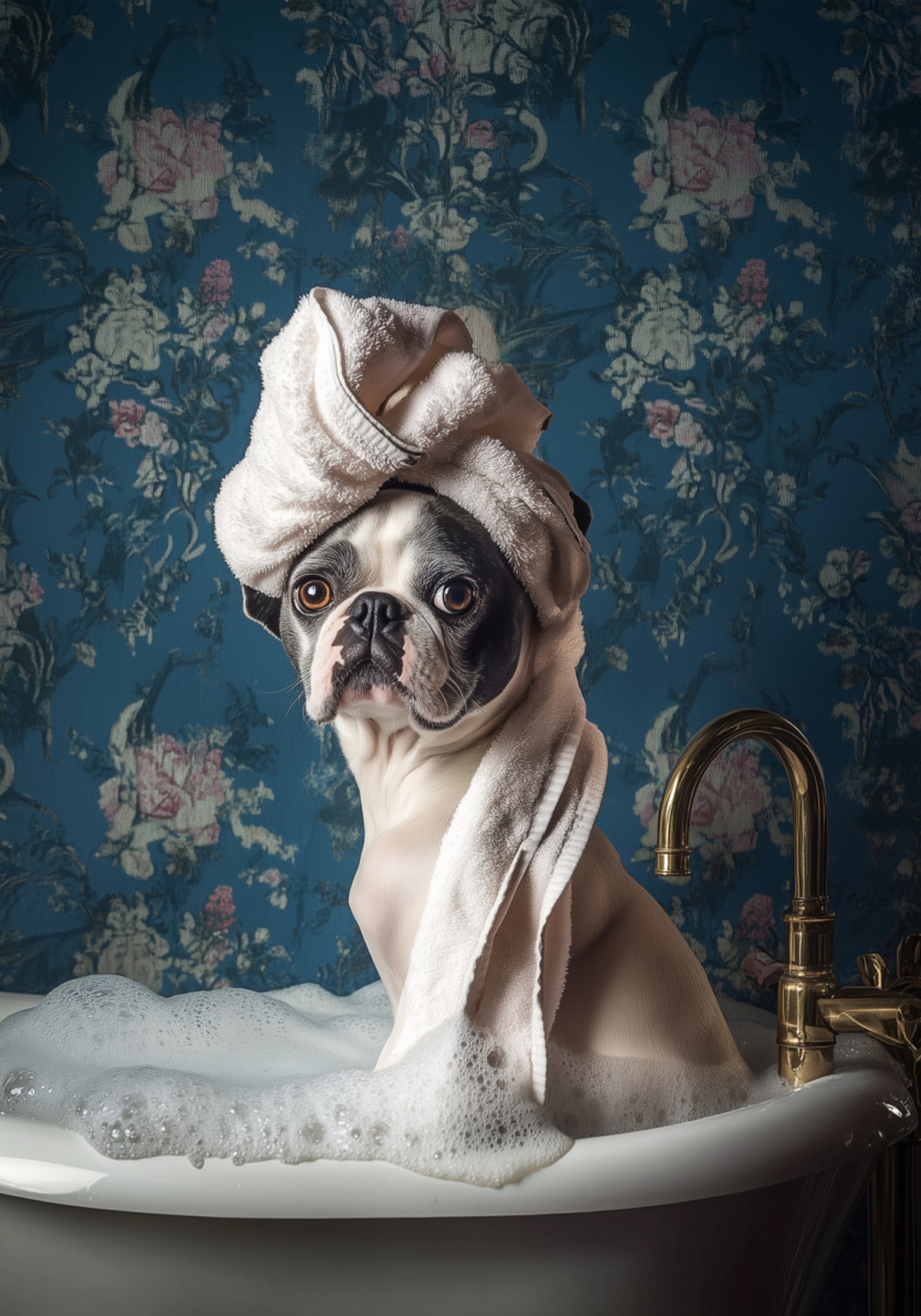 Bagno per cani coccolati