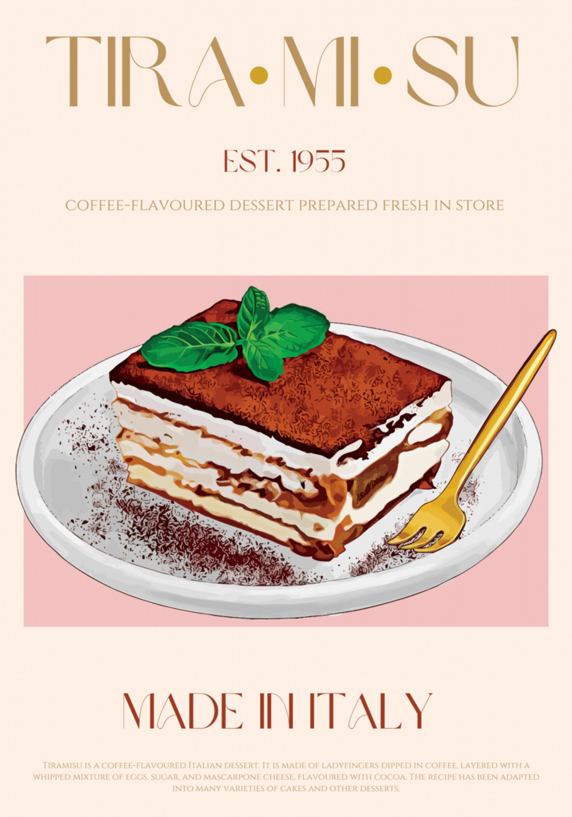 Tiramisù classico italiano