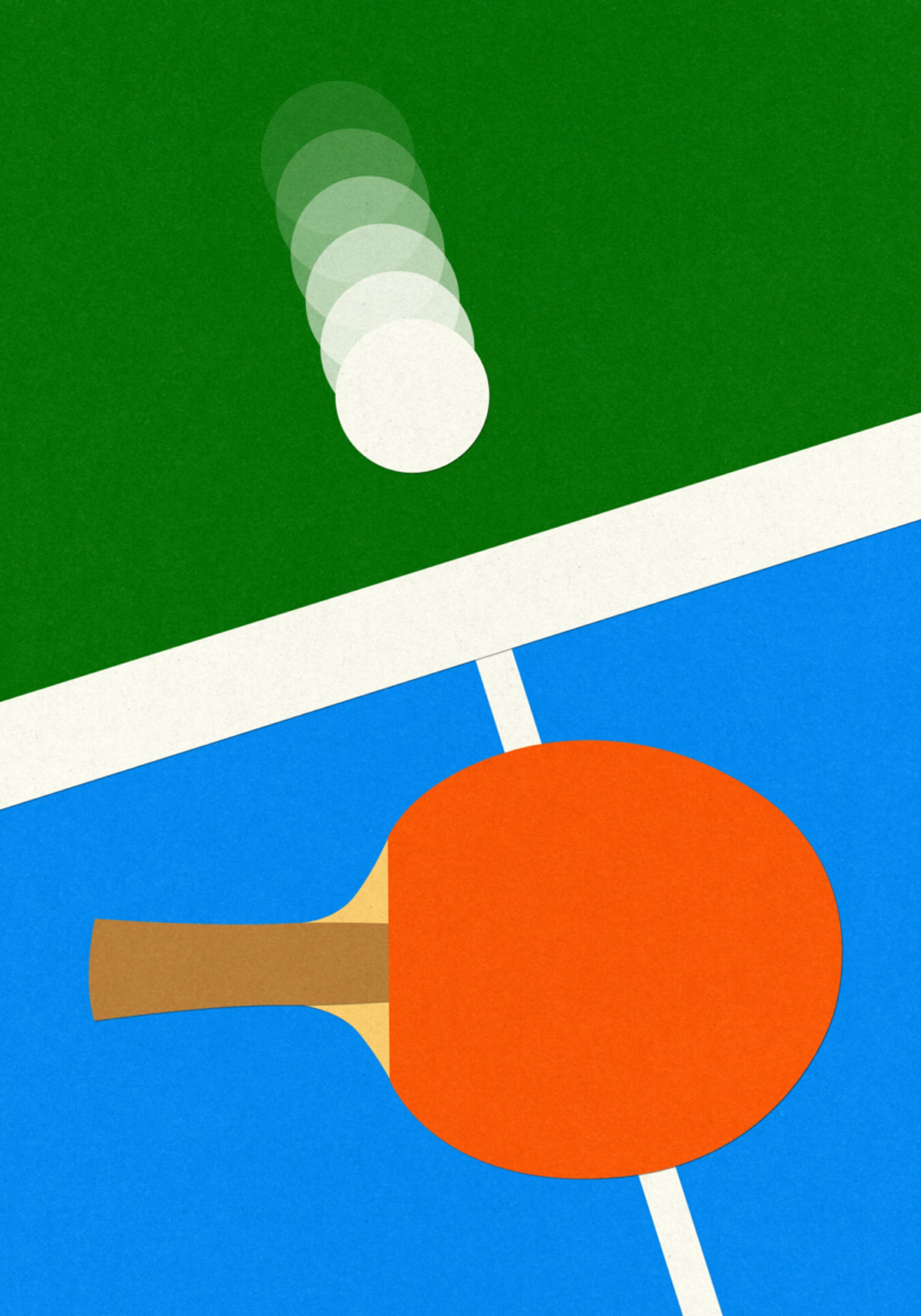 Azione di ping pong