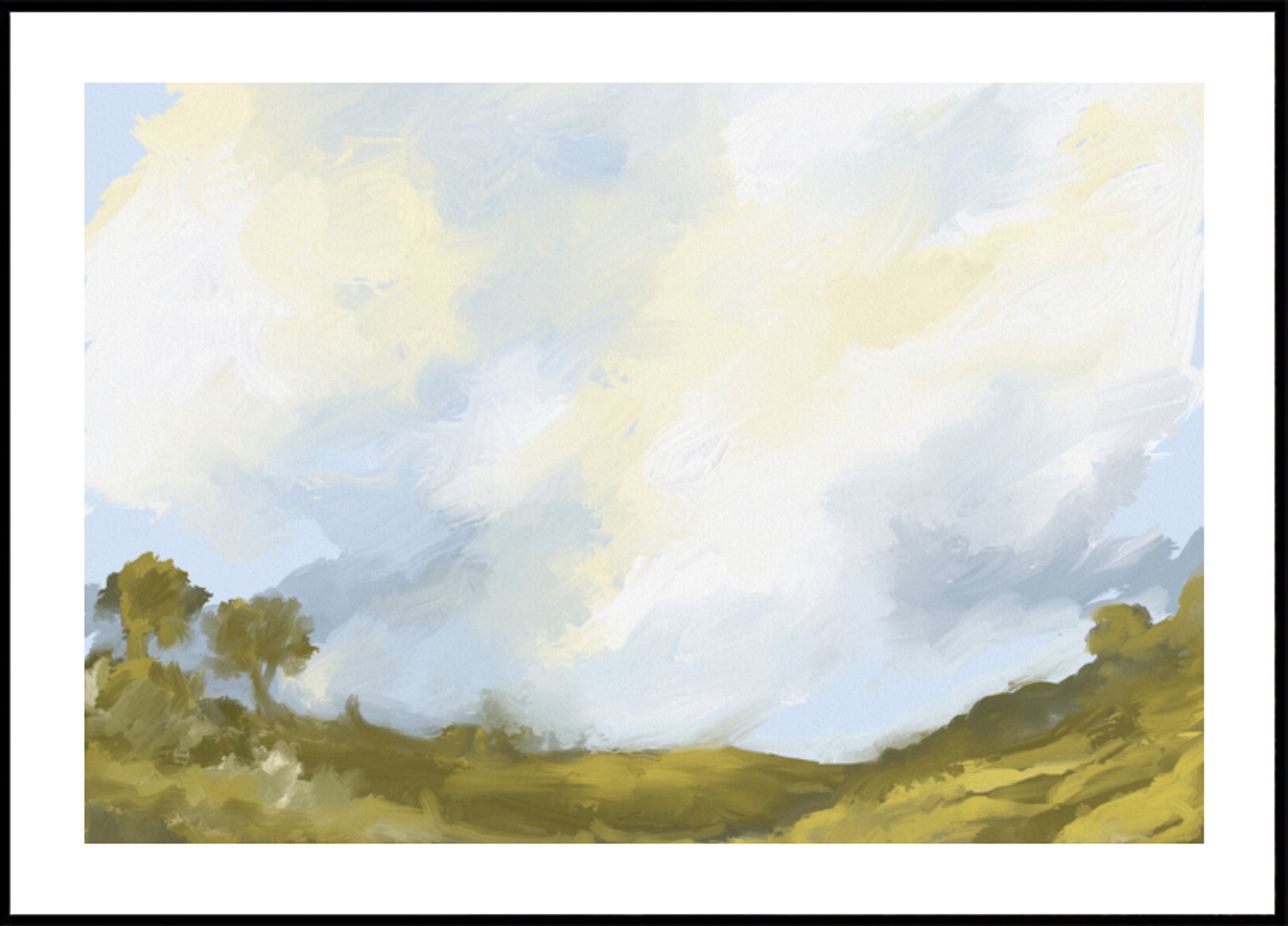 Campi ondulati Cloudscape