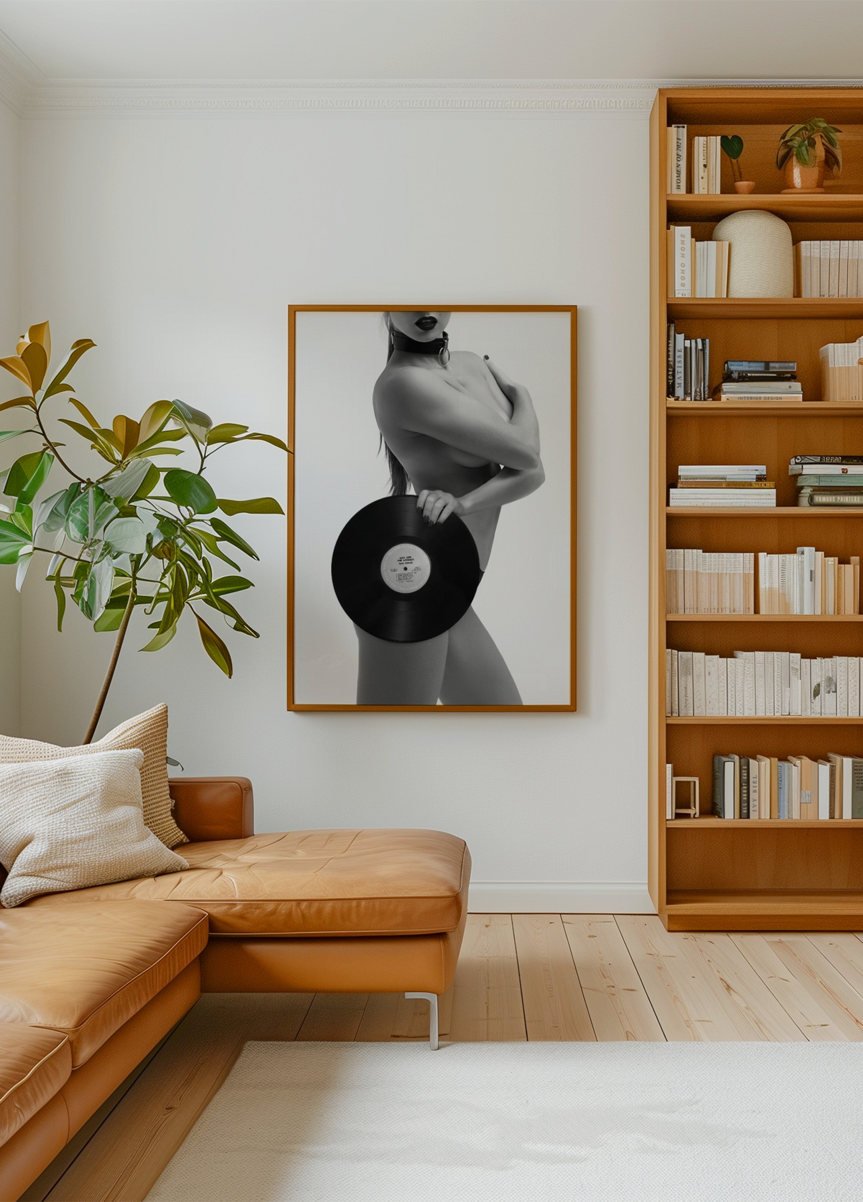Bellezza in vinile scuro
