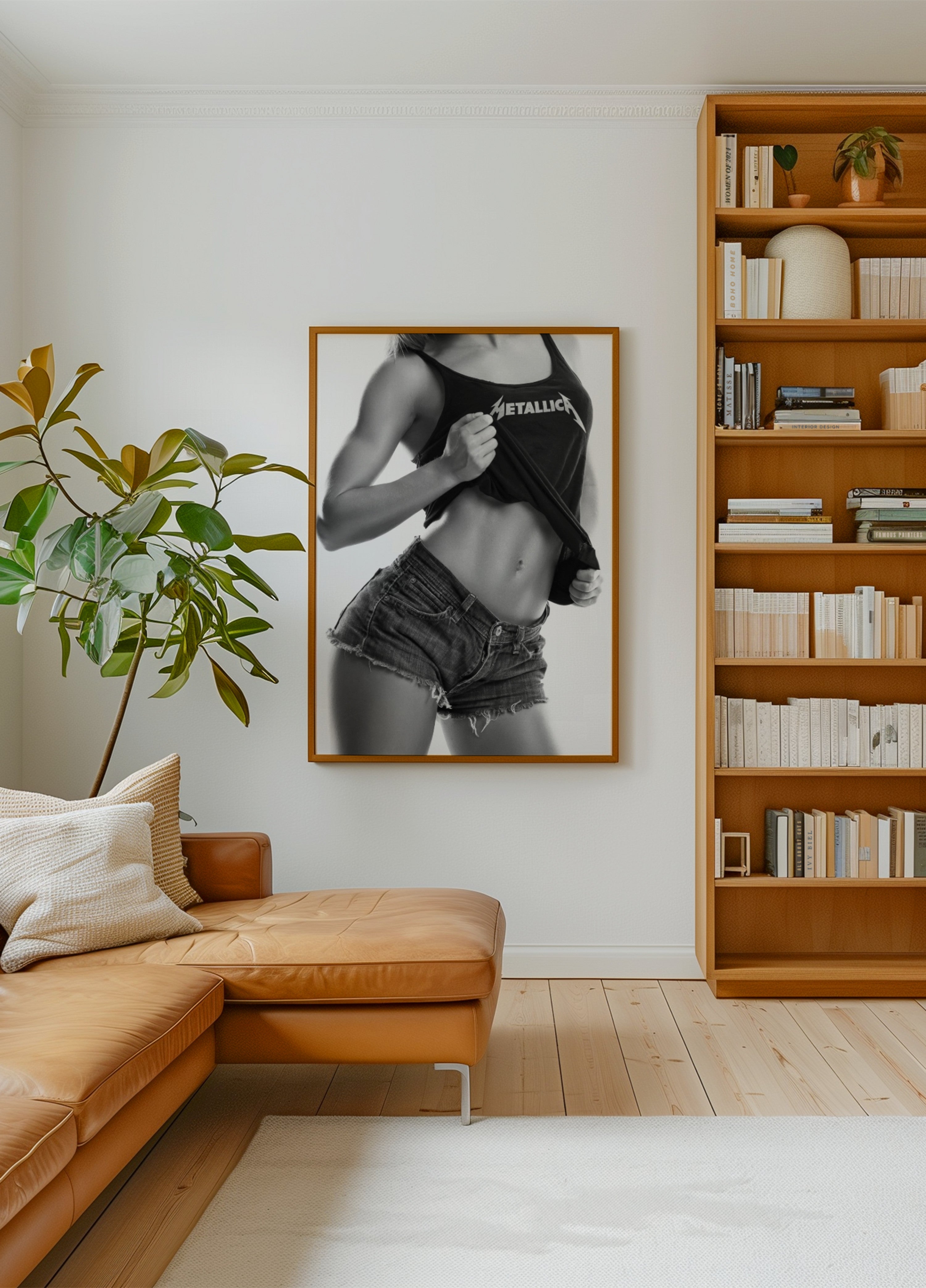 Donna sicura di sé tonica Abs