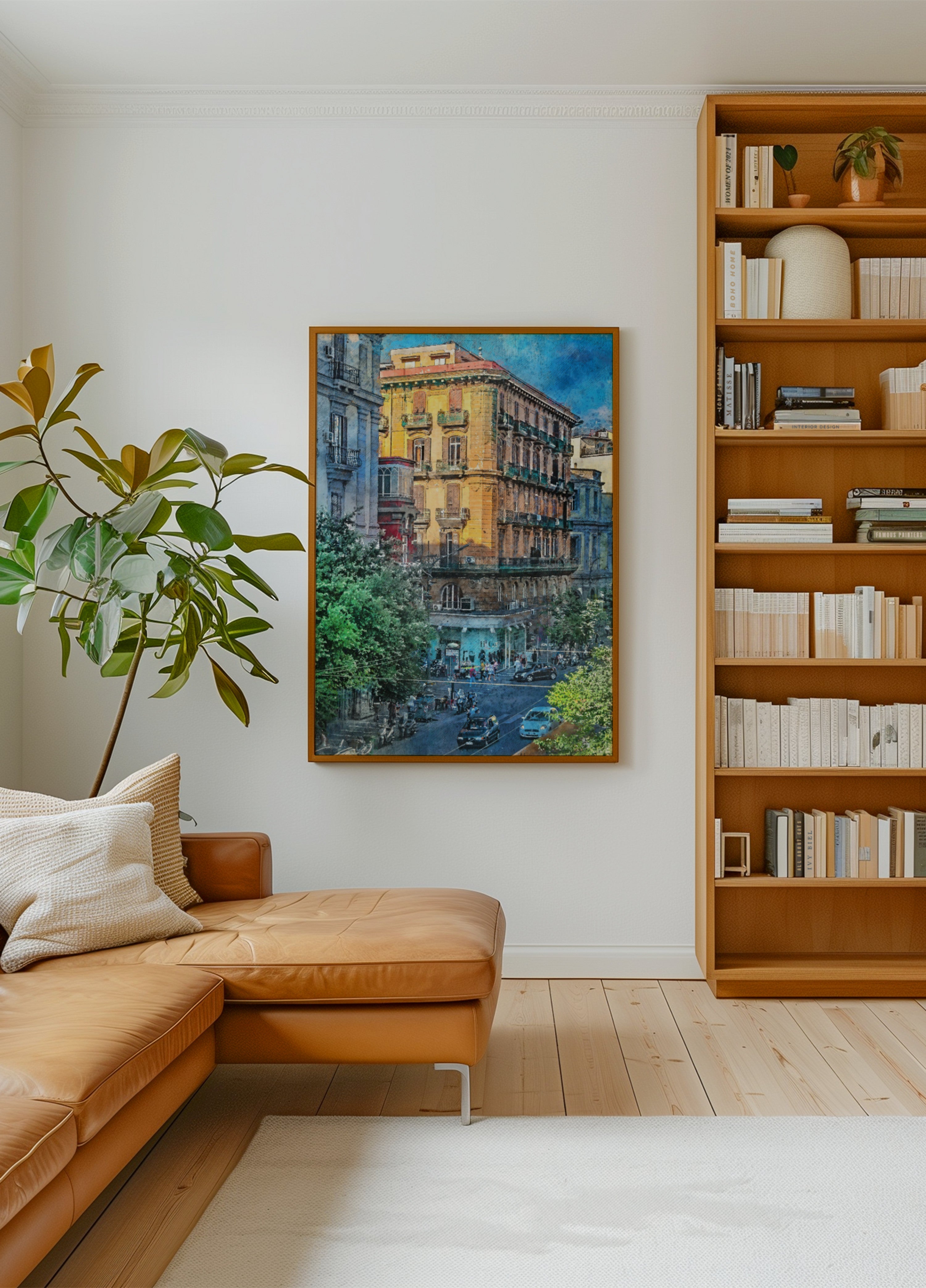 Angolo vibrante della città