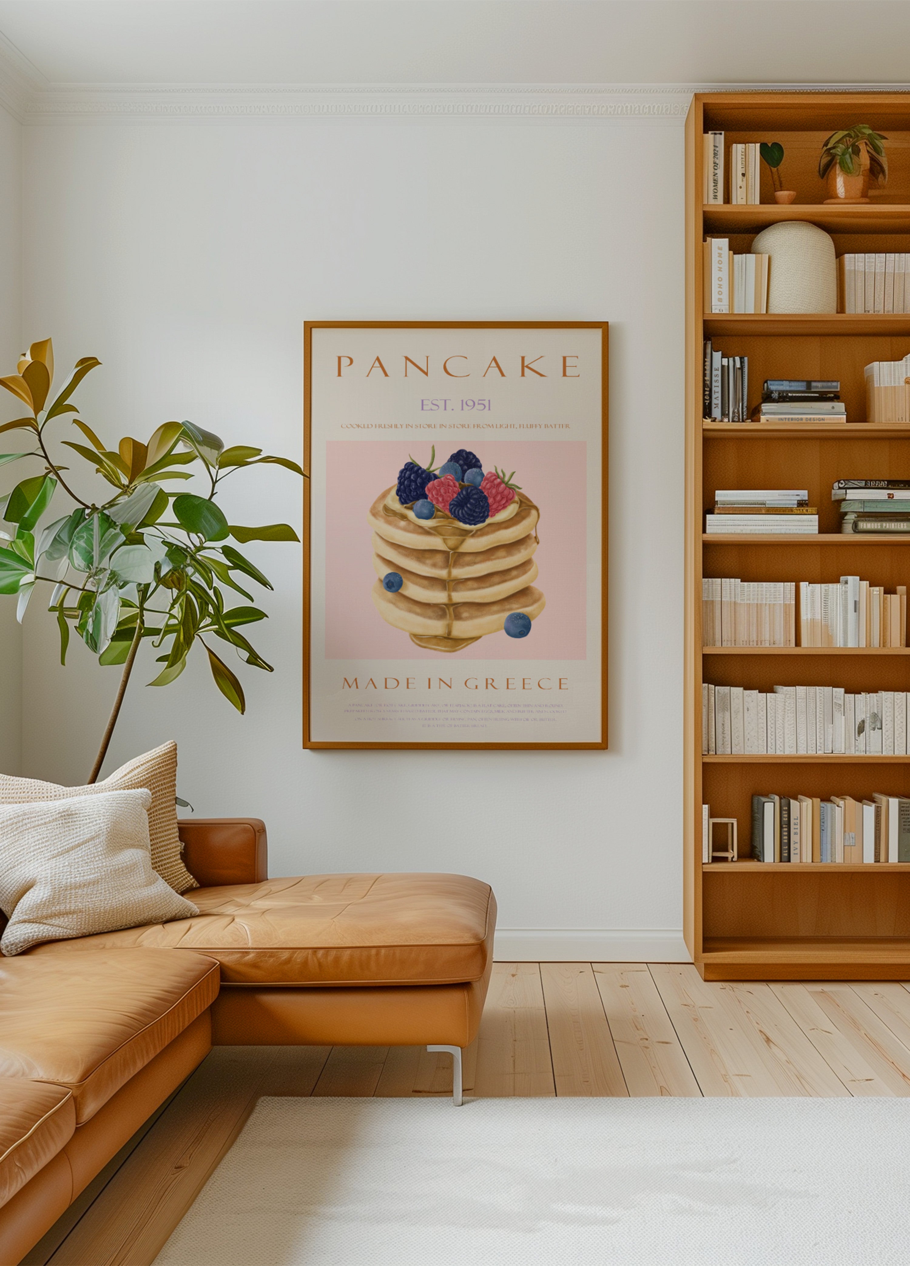 Pancake ai frutti di bosco impilati