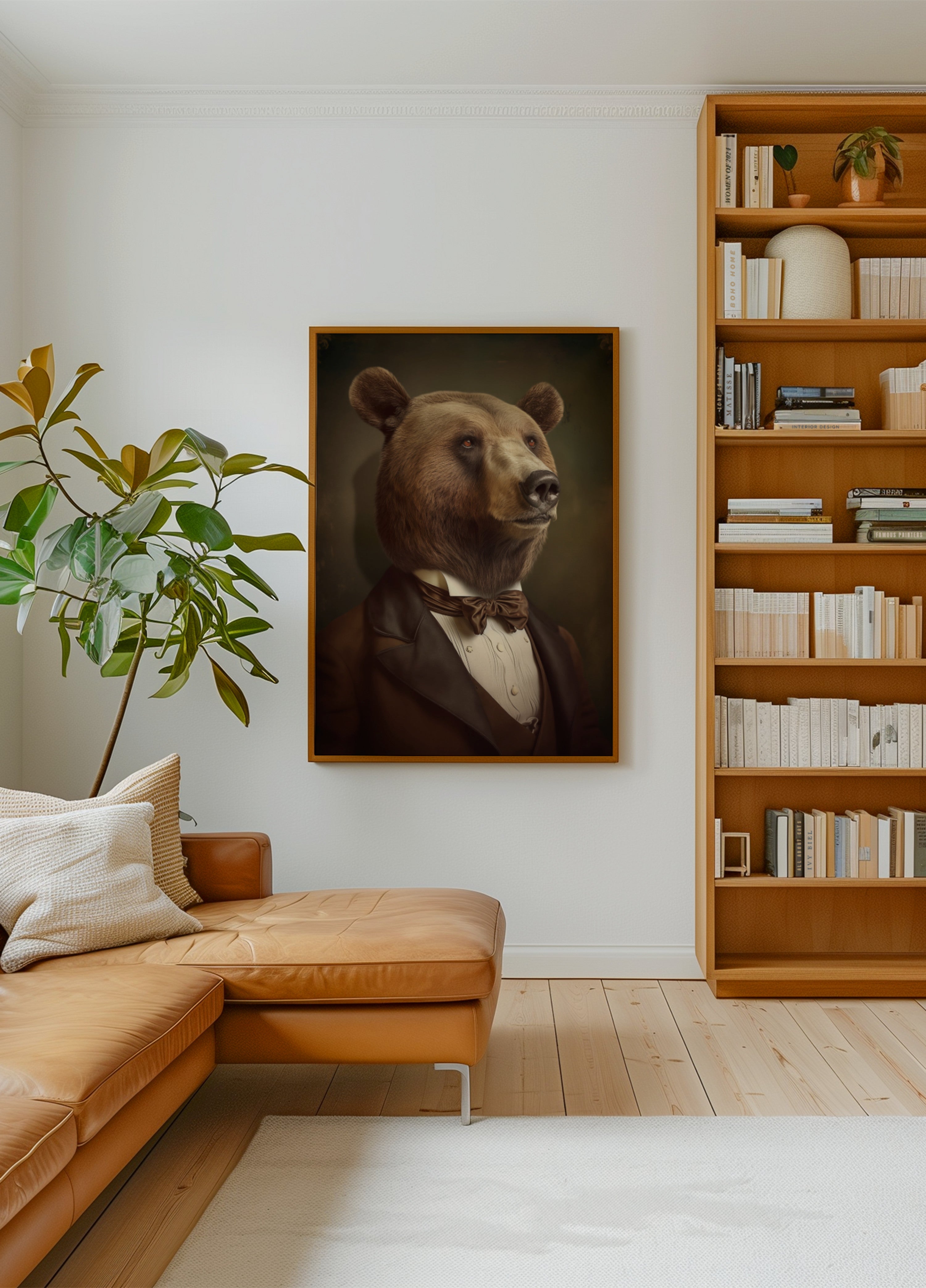 Illustre orso gentiluomo