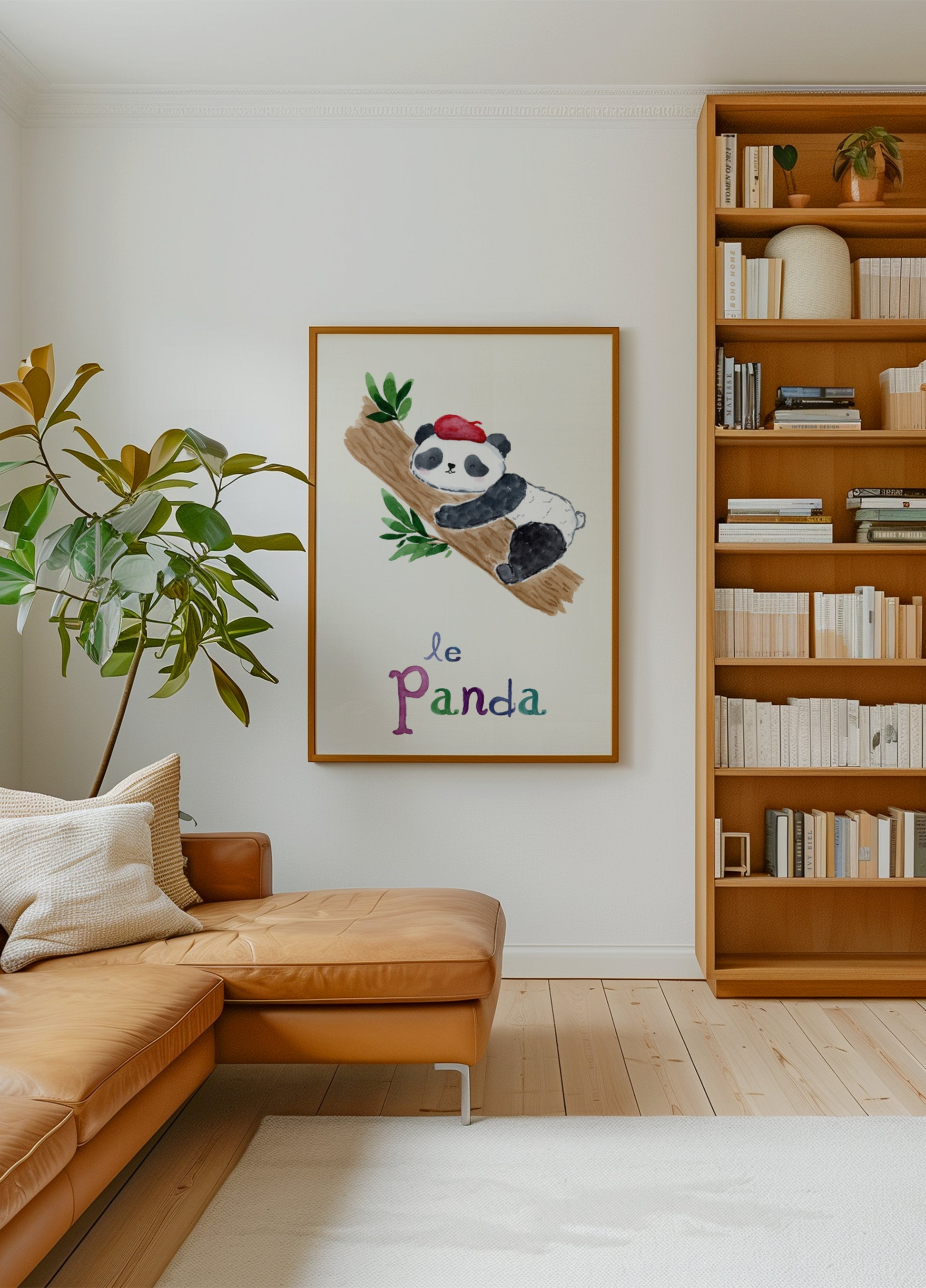 Panda francese addormentato