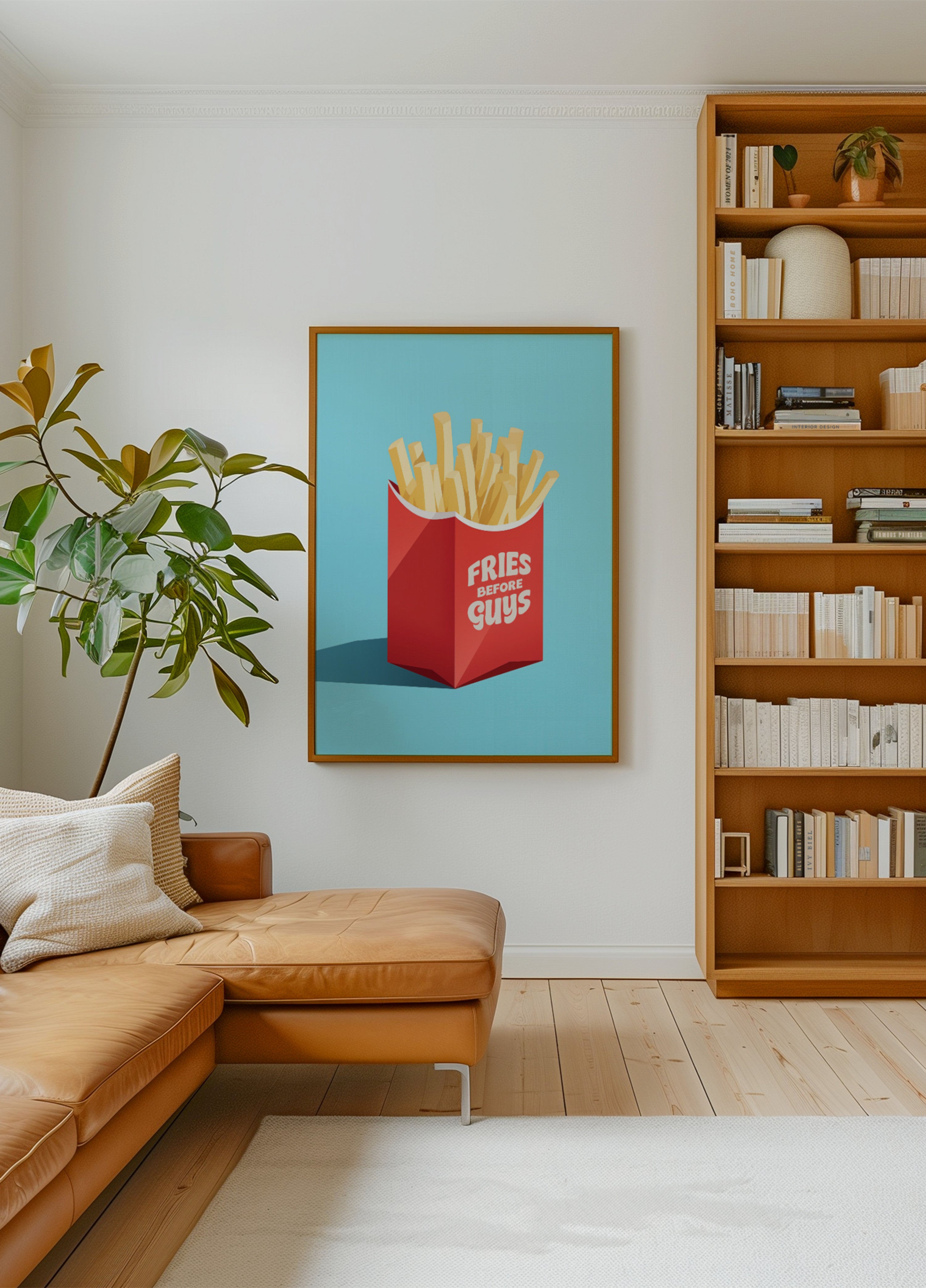 Patatine fritte prima dei ragazzi