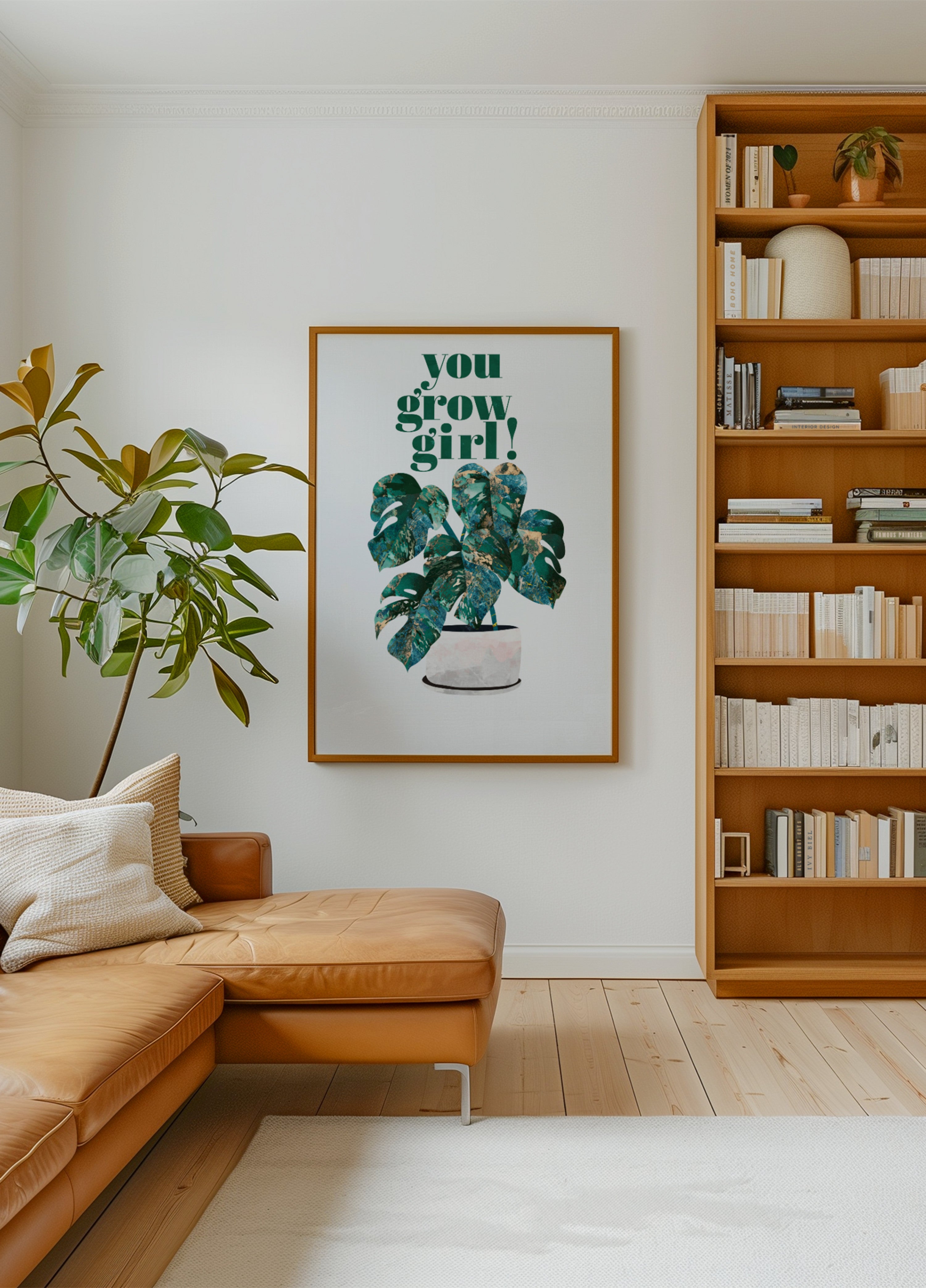 Fai crescere la ragazza Monstera