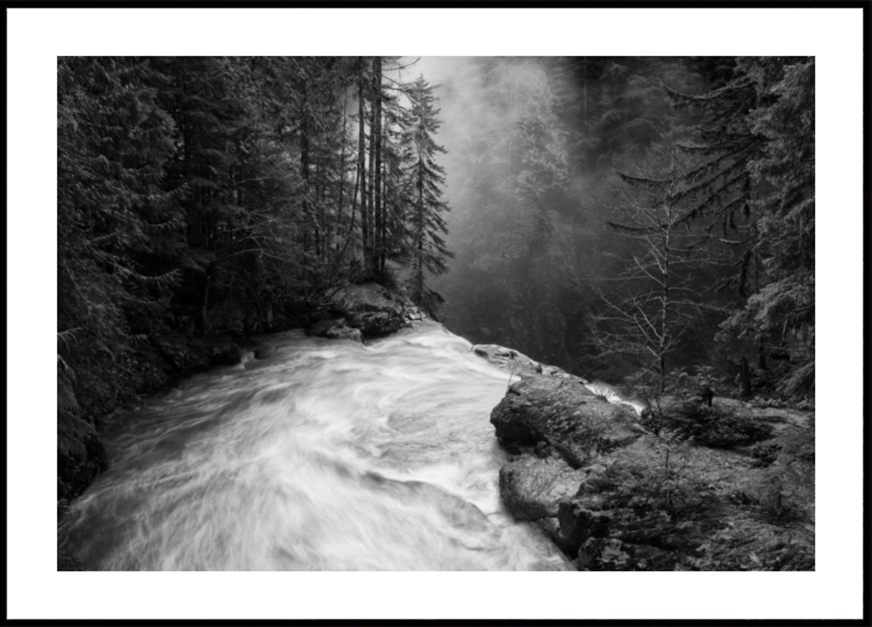 Flusso del fiume nebbioso