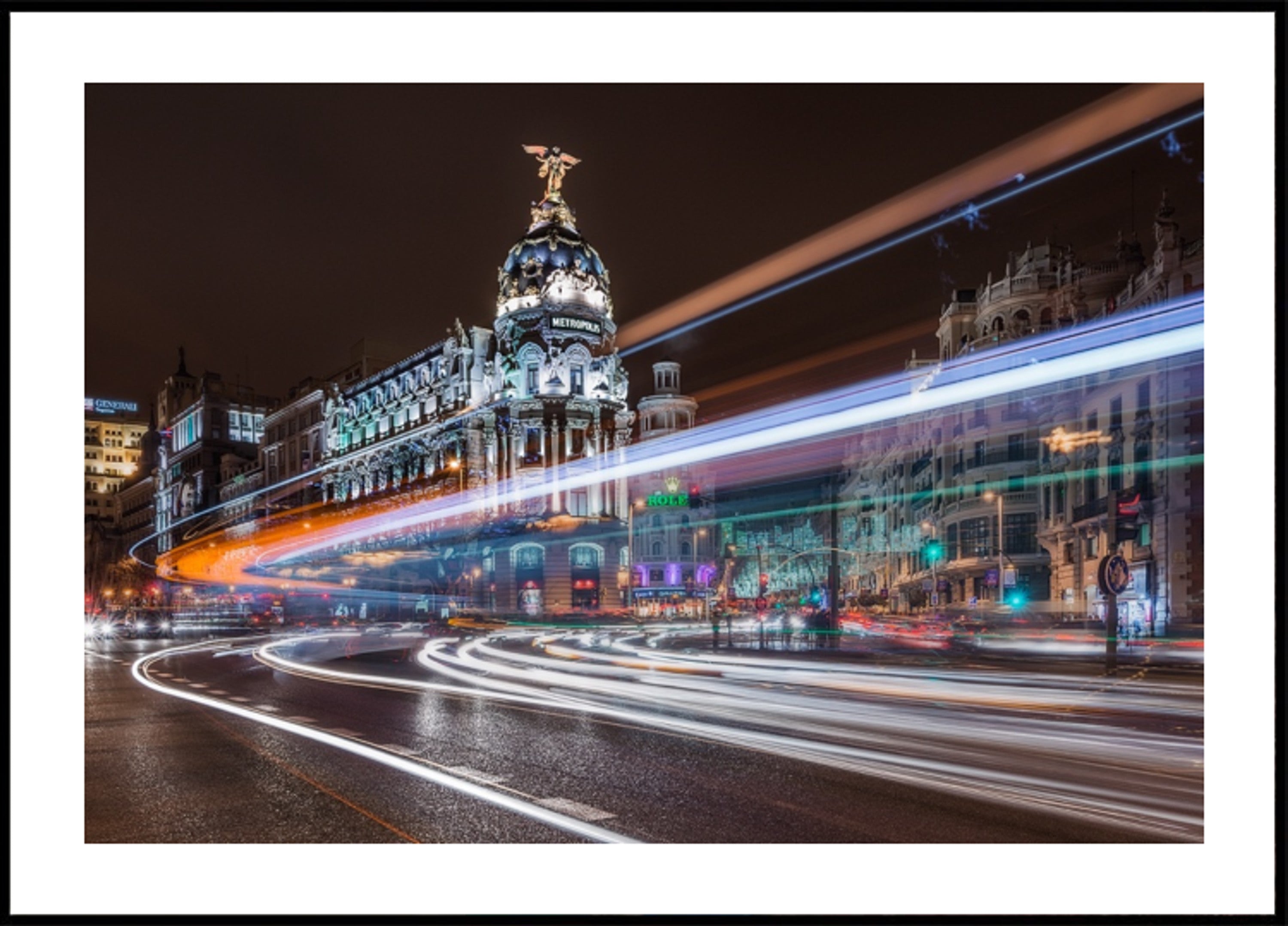 Percorsi notturni di Madrid