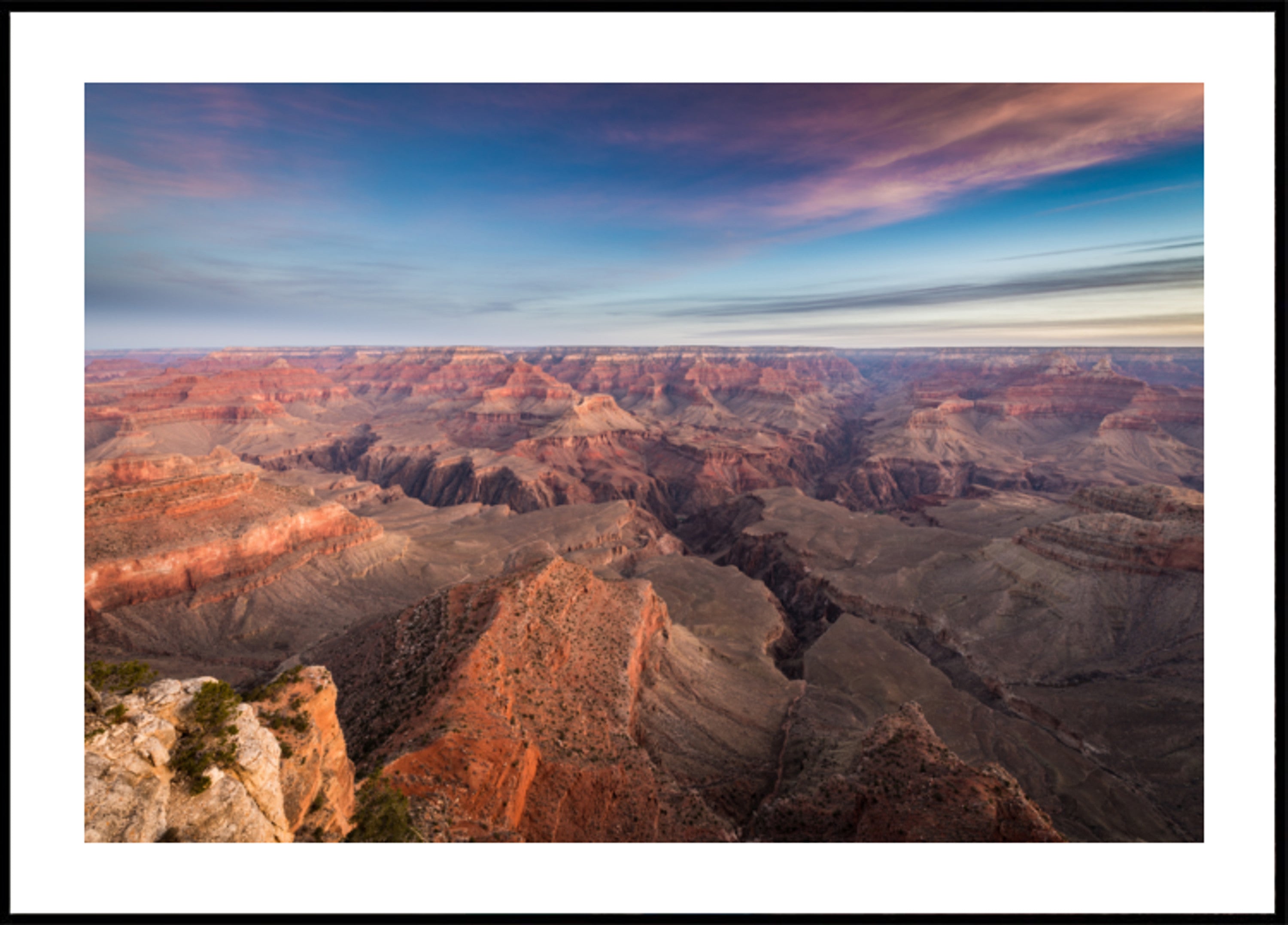 Vista dell'alba sul Grand Canyon
