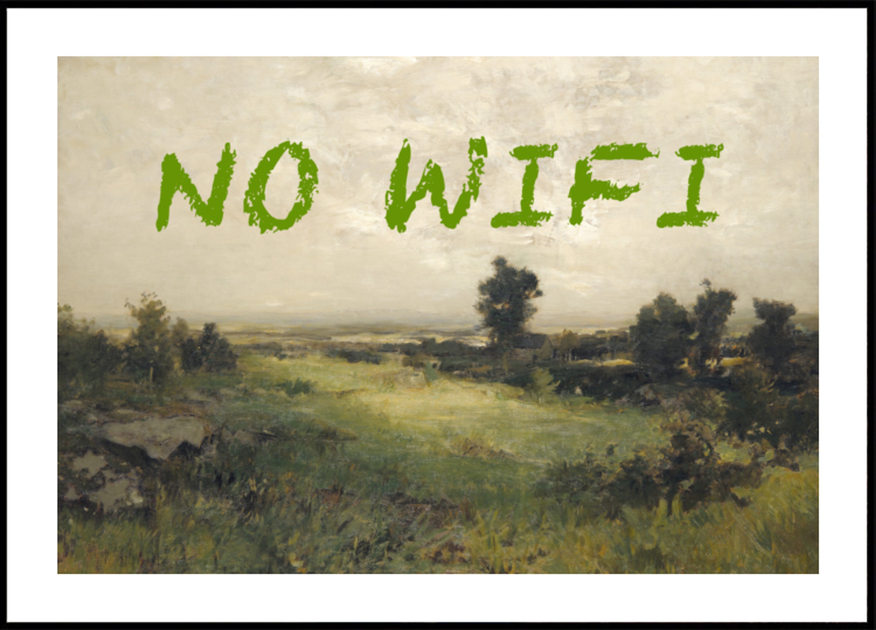 Paesaggio classico senza Wifi