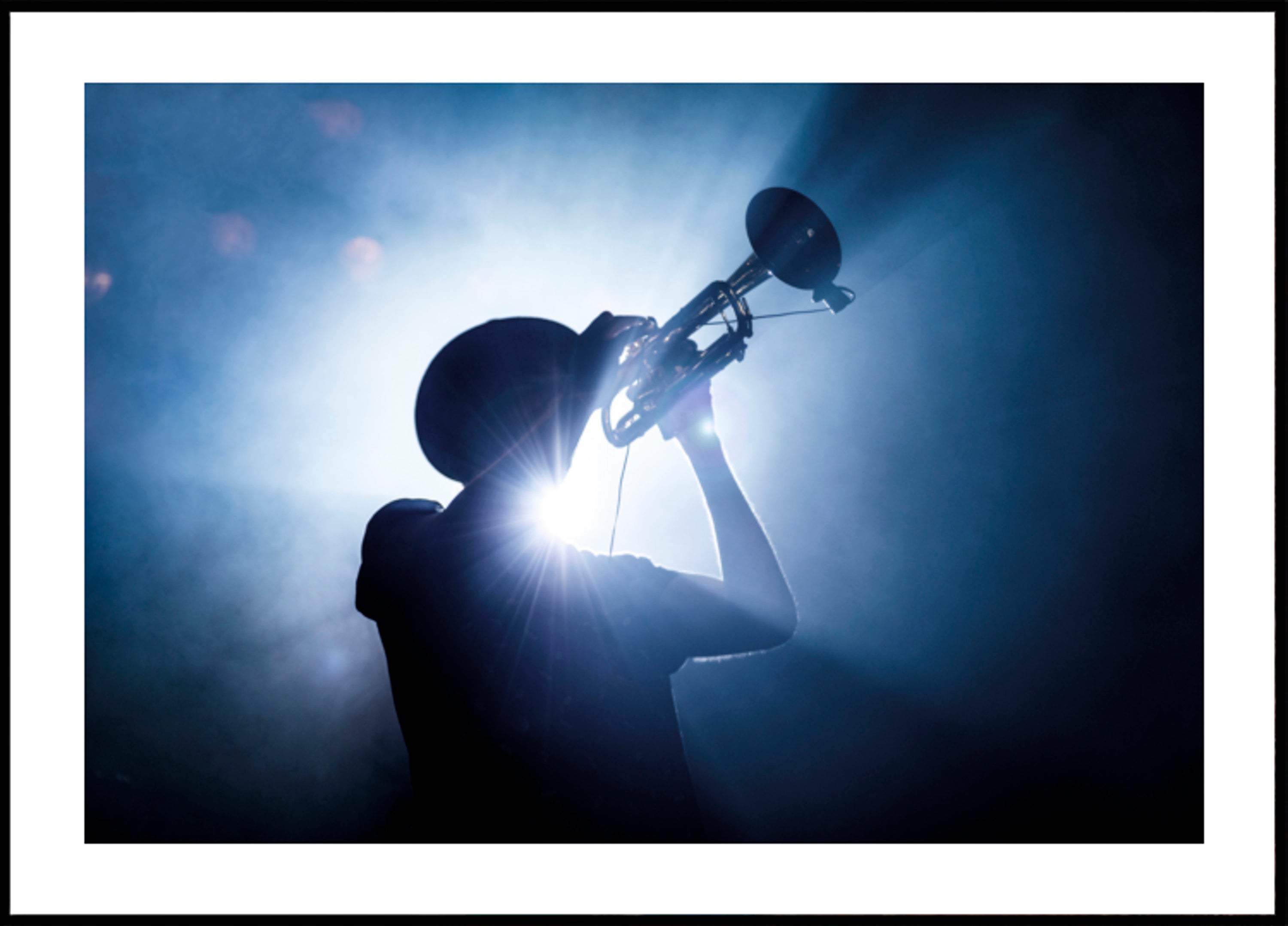 Esibizione di tromba jazz