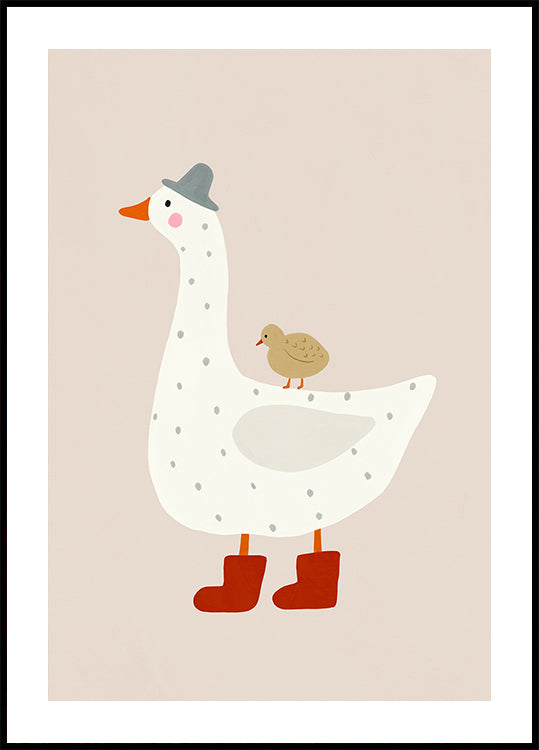 Gooseandgoslingno02 Plakat - Posterbox