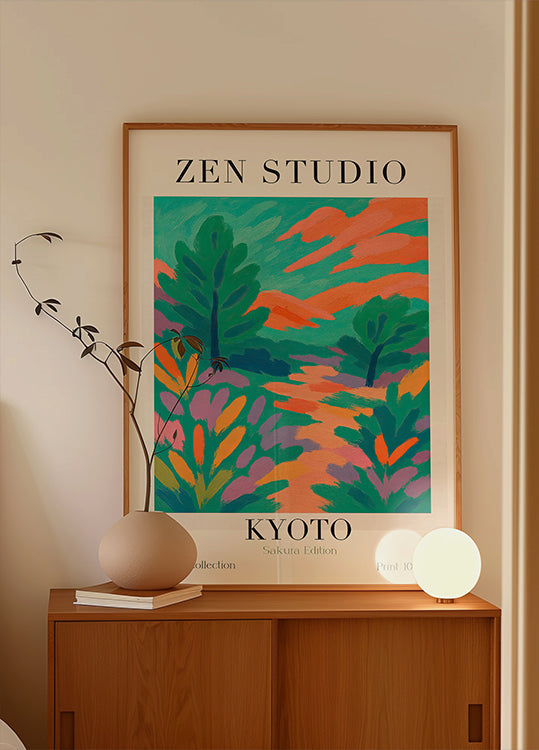Vibrant Kyoto Path (NEW) - Posterbox