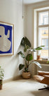 Blue and white art 4 (NEW) - Posterbox