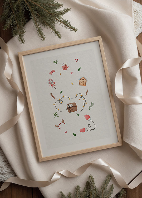 Cozy Holiday Moments Plakat - Posterbox