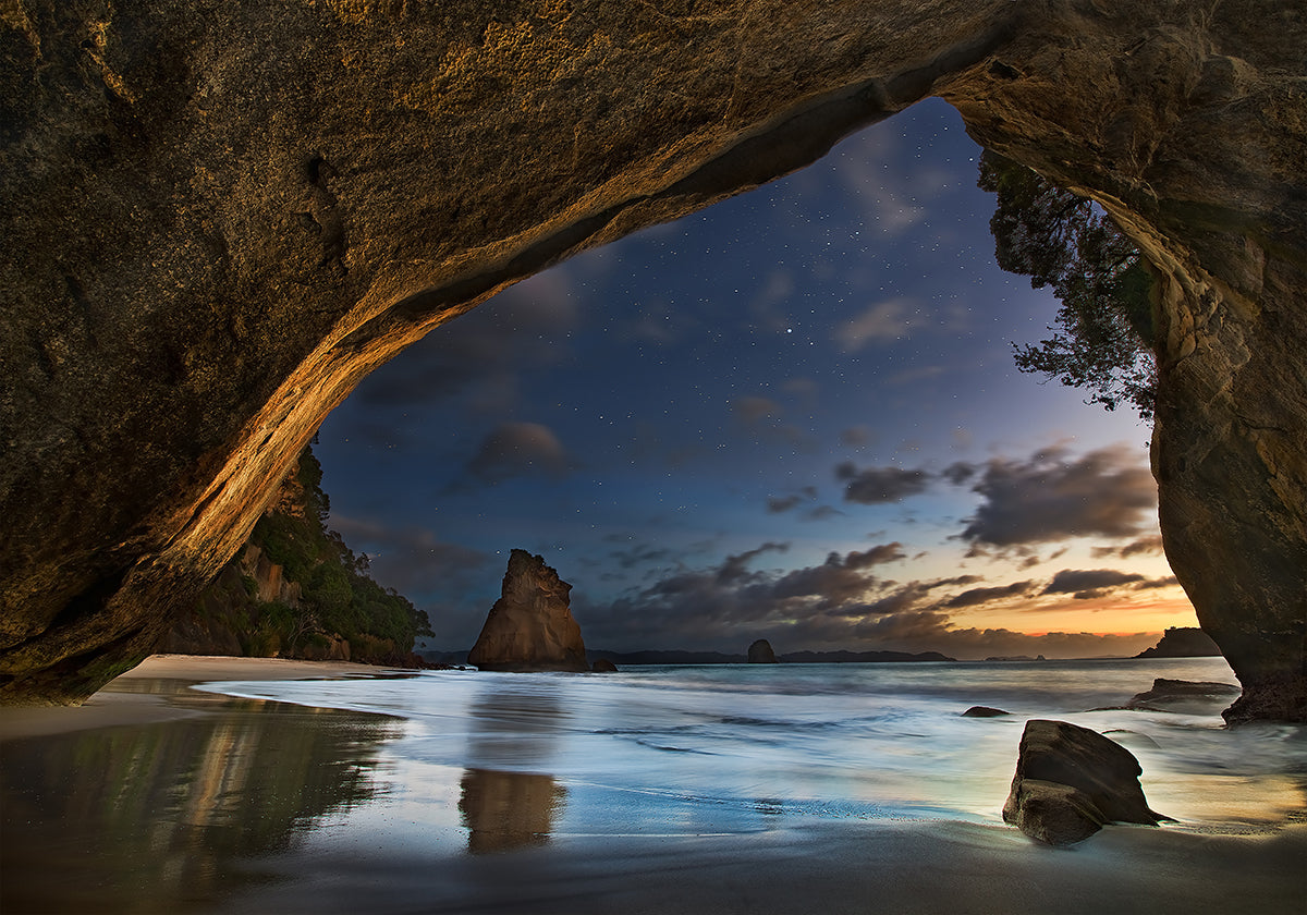 Cathedral Cove Plakat - Posterbox
